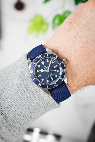 TROPIC® Dive Watch Strap in NAVY BLUE