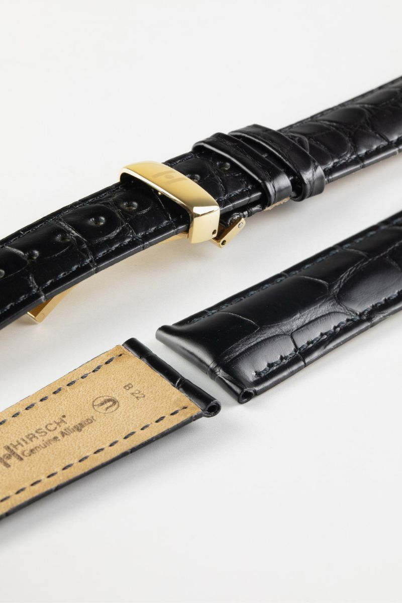 black alligator strap 