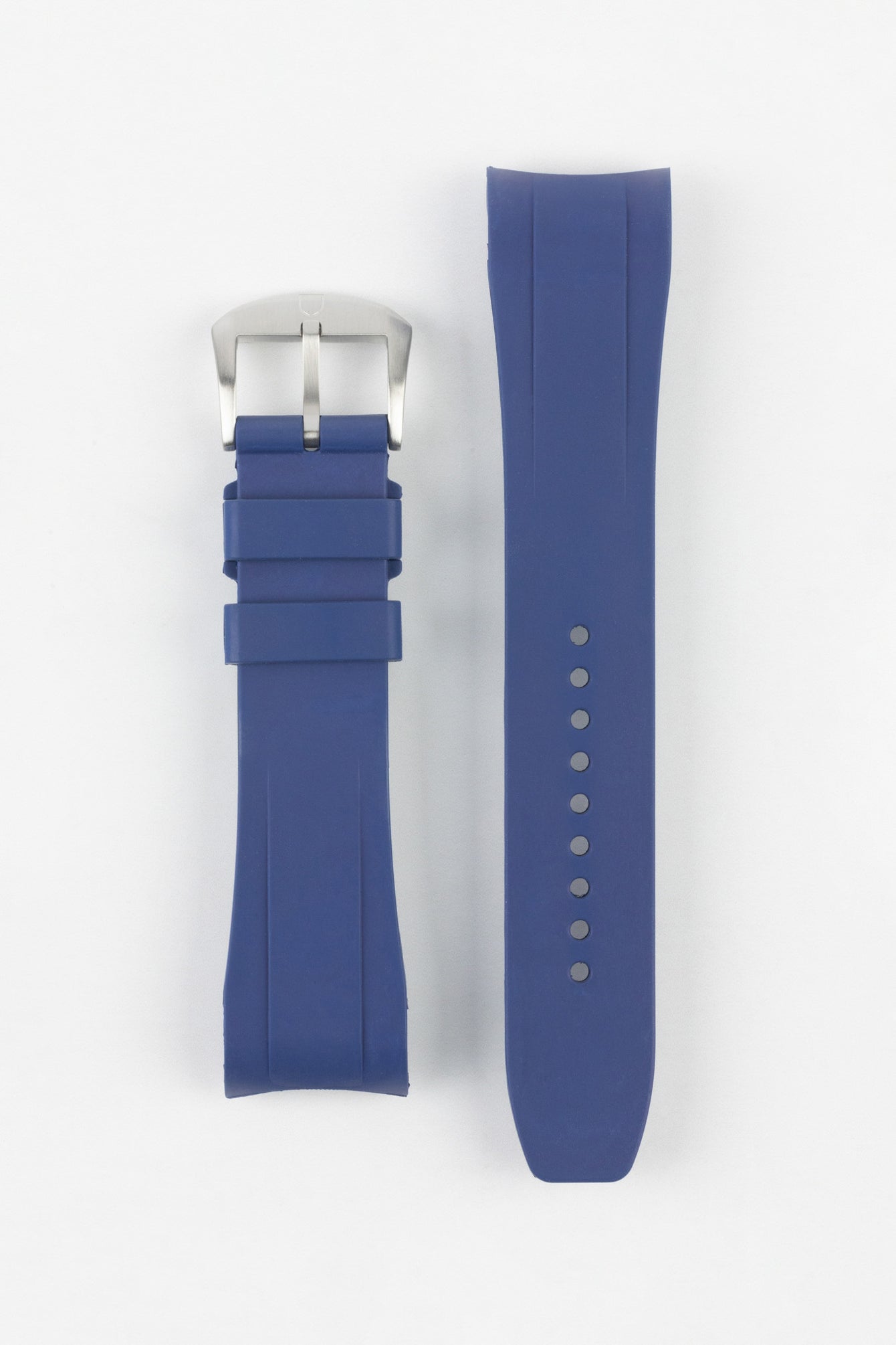 VANGUARD Rubber Watch Strap for Tudor Heritage Chrono in BLUE