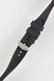 VANGUARD Integrated Rubber Watch Strap for Tudor Black Bay 54 in BLACK