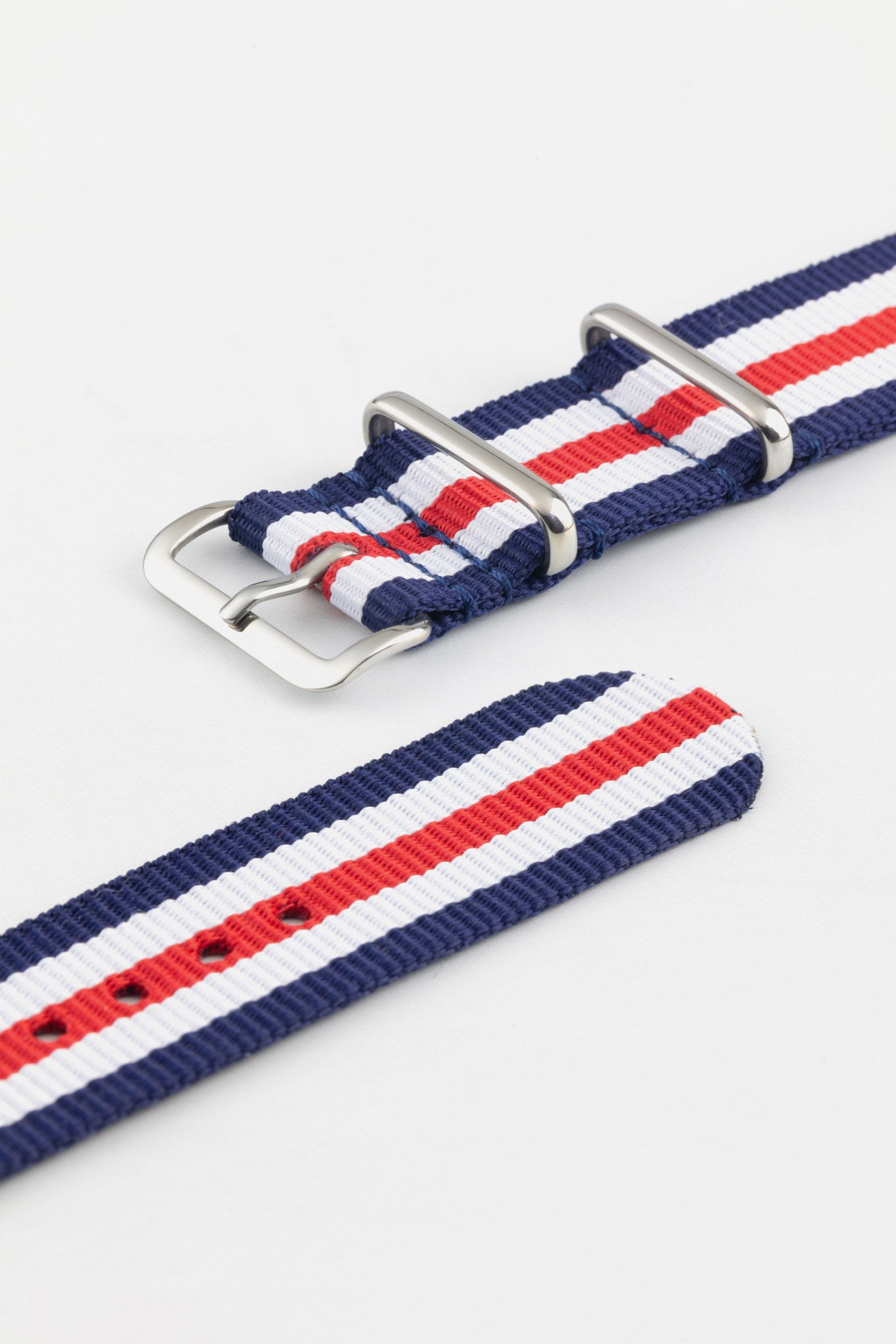 Red white and blue best sale nato strap