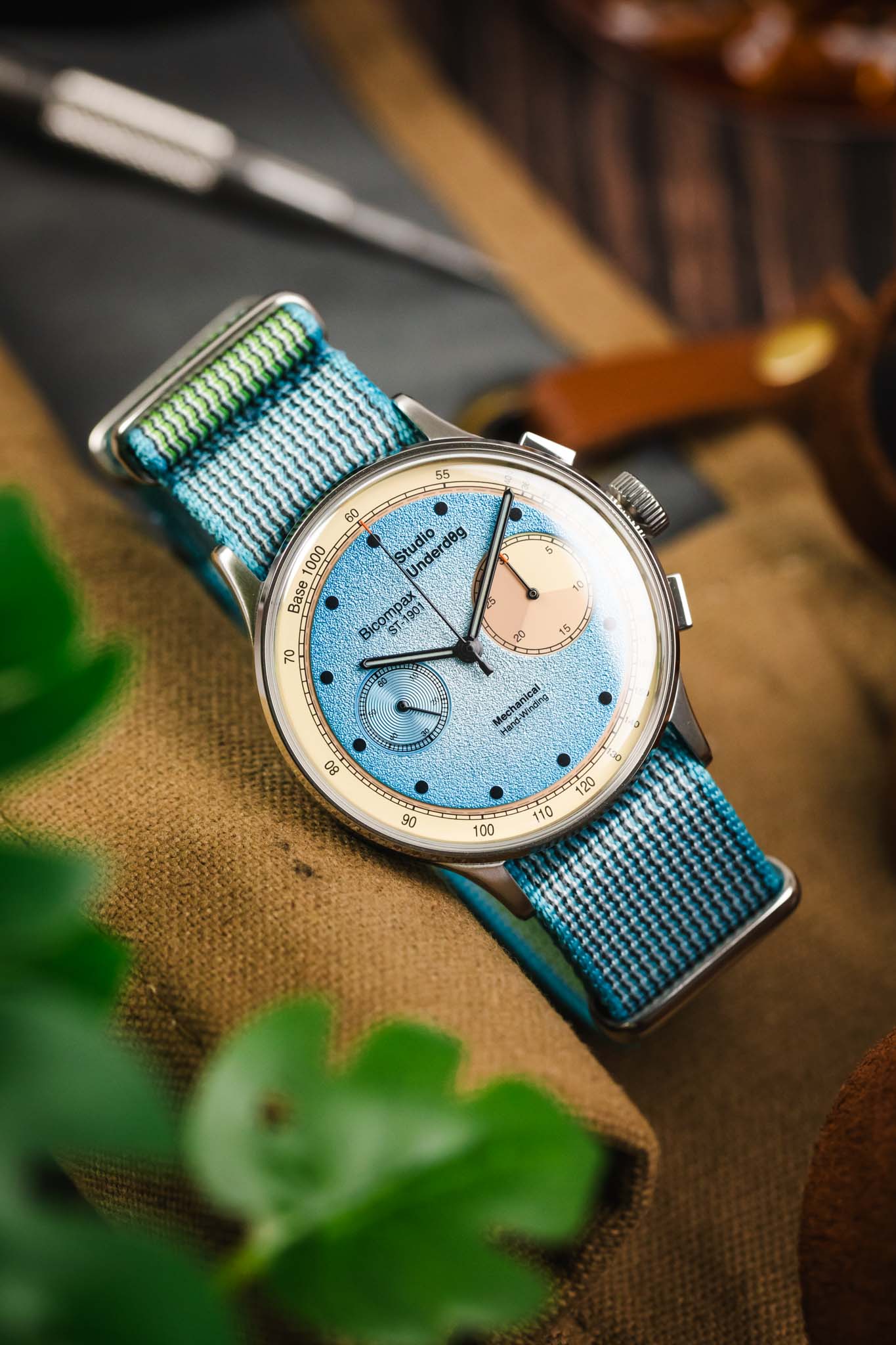 Sky blue best sale watch strap