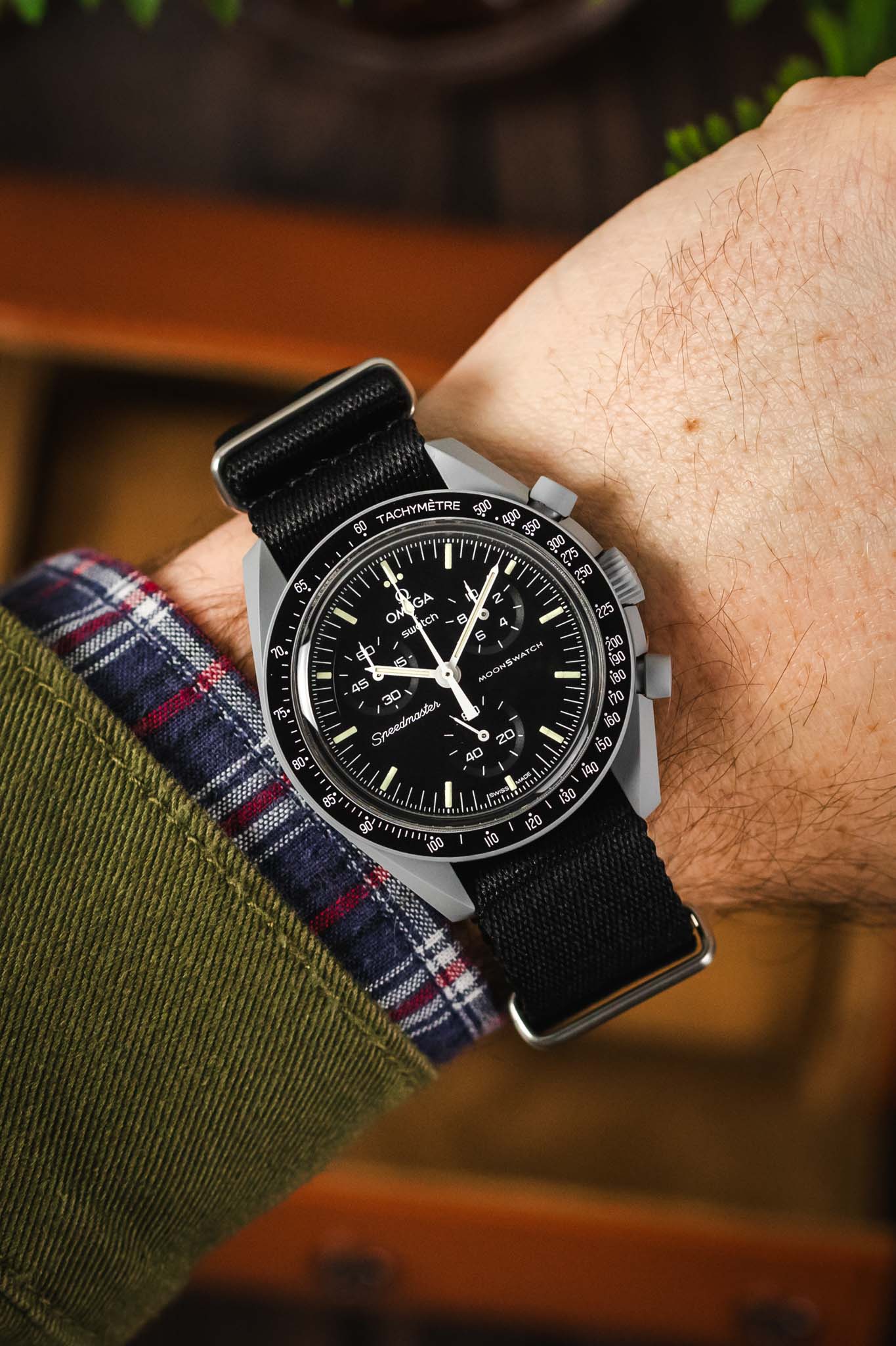 Speedmaster hot sale reduced strap