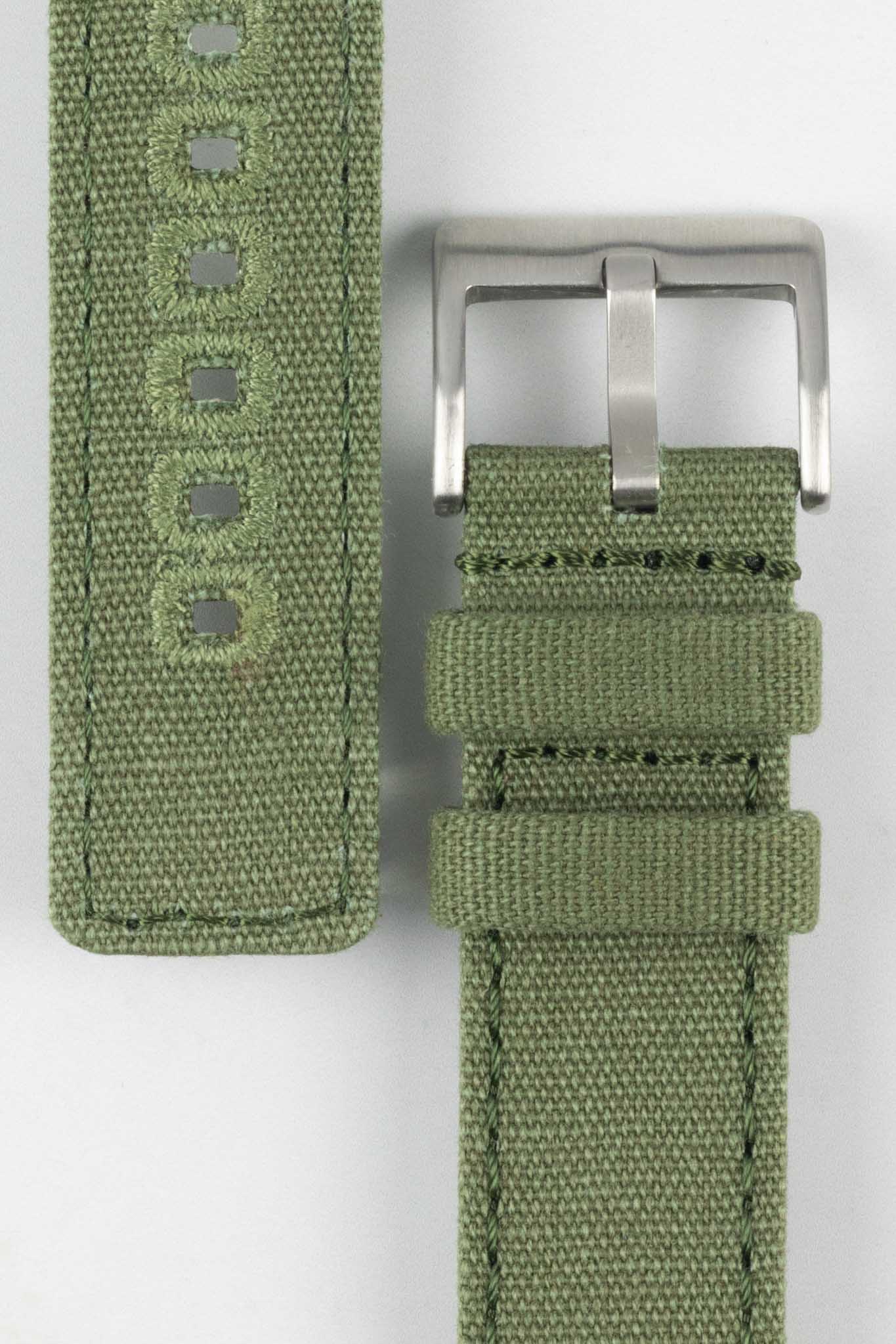 Military canvas watch clearance strap