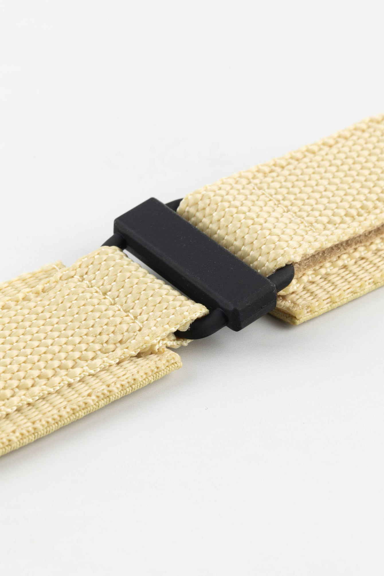 Tactical Hook & Loop Nylon Watch Strap in KHAKI