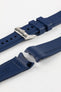 ZEALANDE ZBC01 Rubber Watch Strap for Omega Seamaster in BLUE