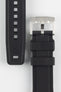 ZEALANDE ZBC06 Rubber Watch Strap for Omega Seamaster Aqua Terra in BLACK