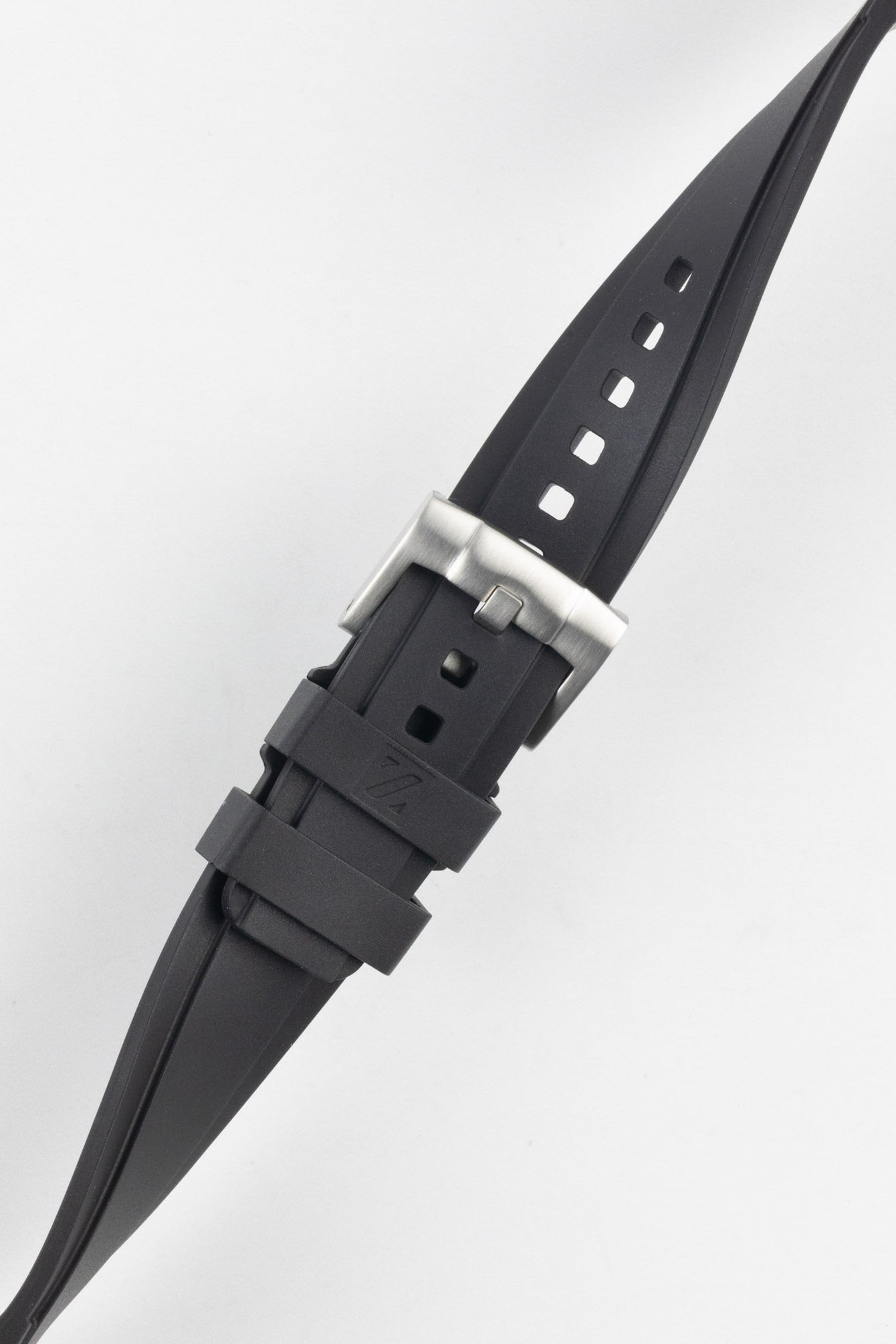 ZEALANDE ZBC06 Rubber Watch Strap for Omega Seamaster Aqua Terra in BLACK