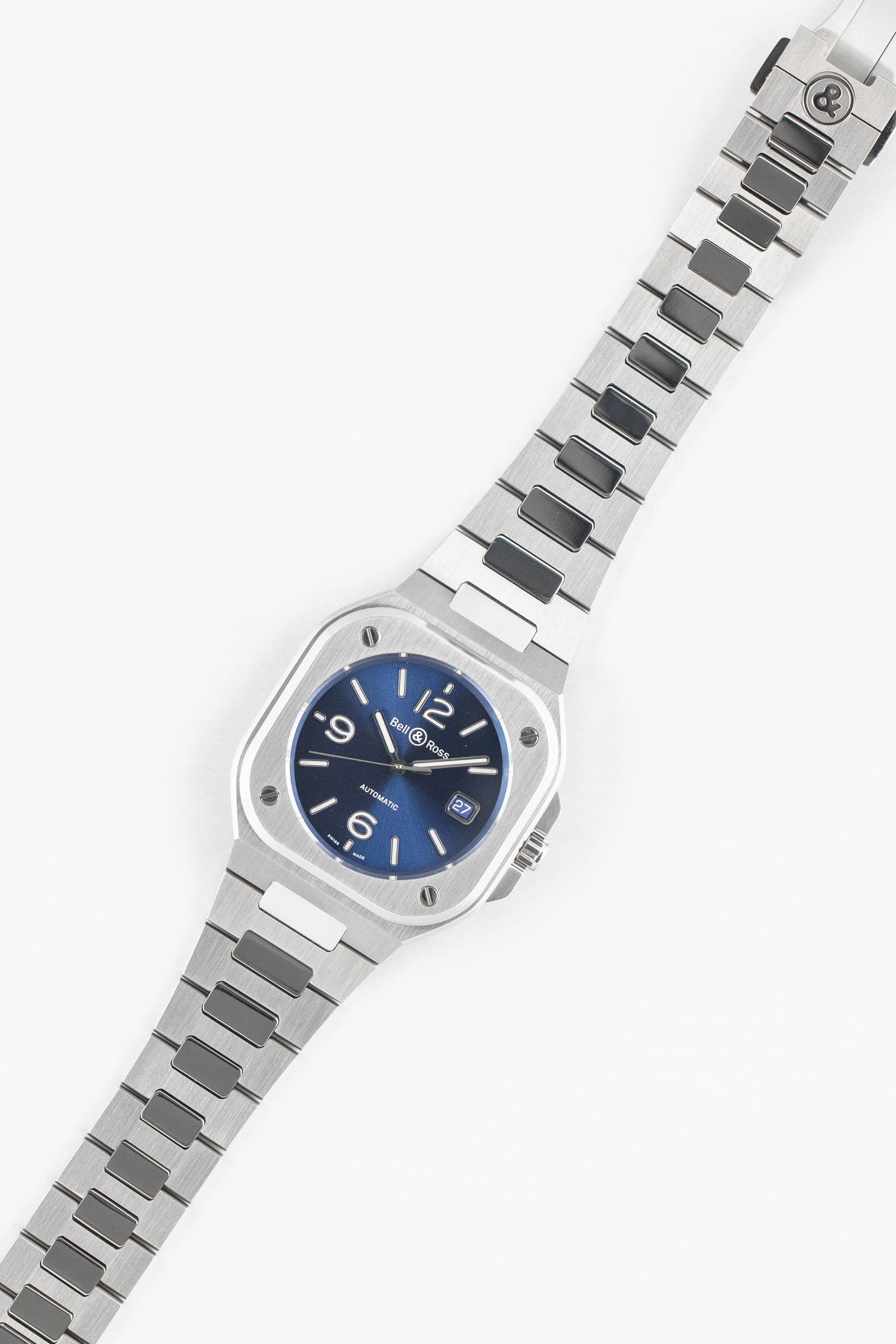 Bell & ross hot sale blue steel