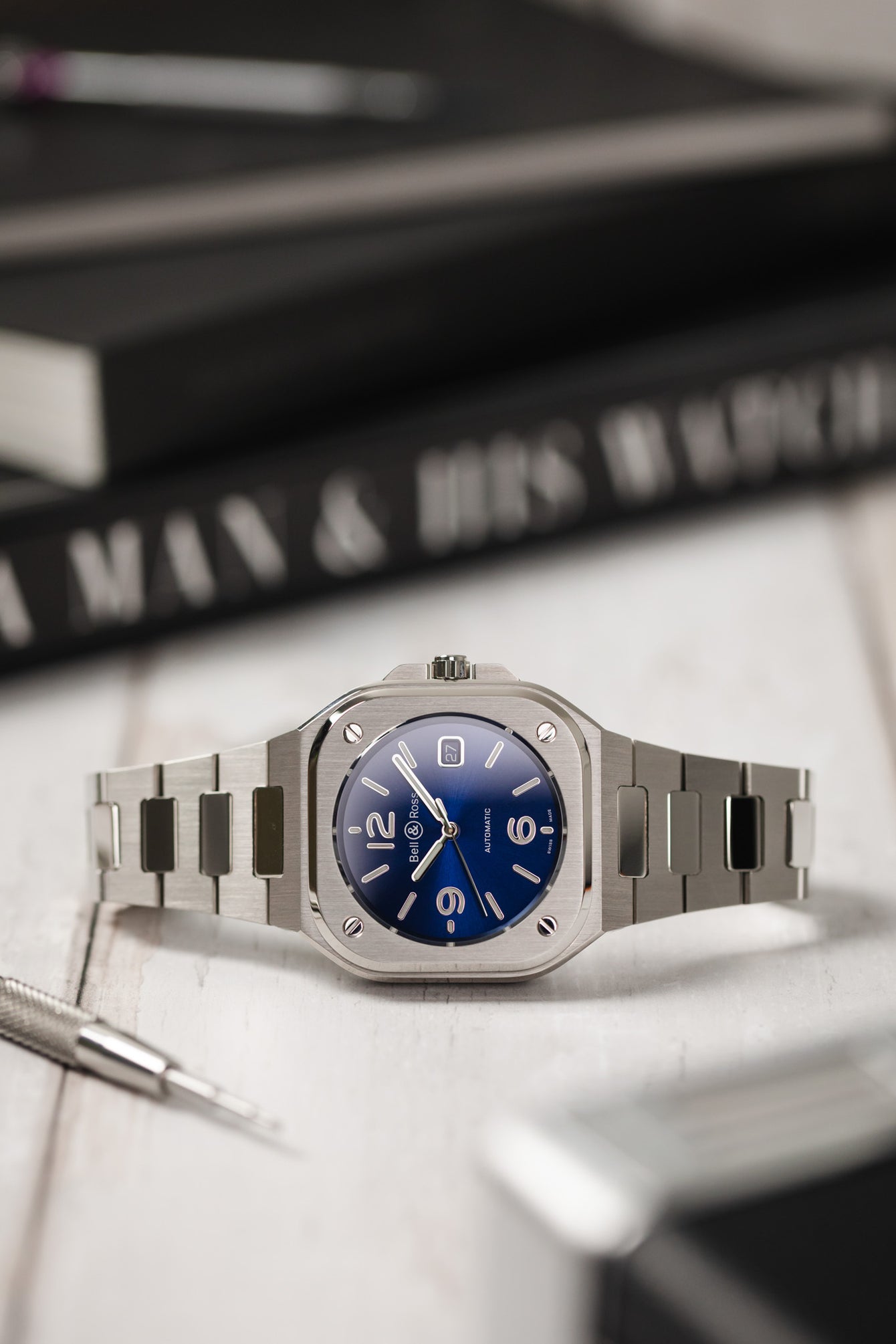 BELL & ROSS BR05 - Blue Steel