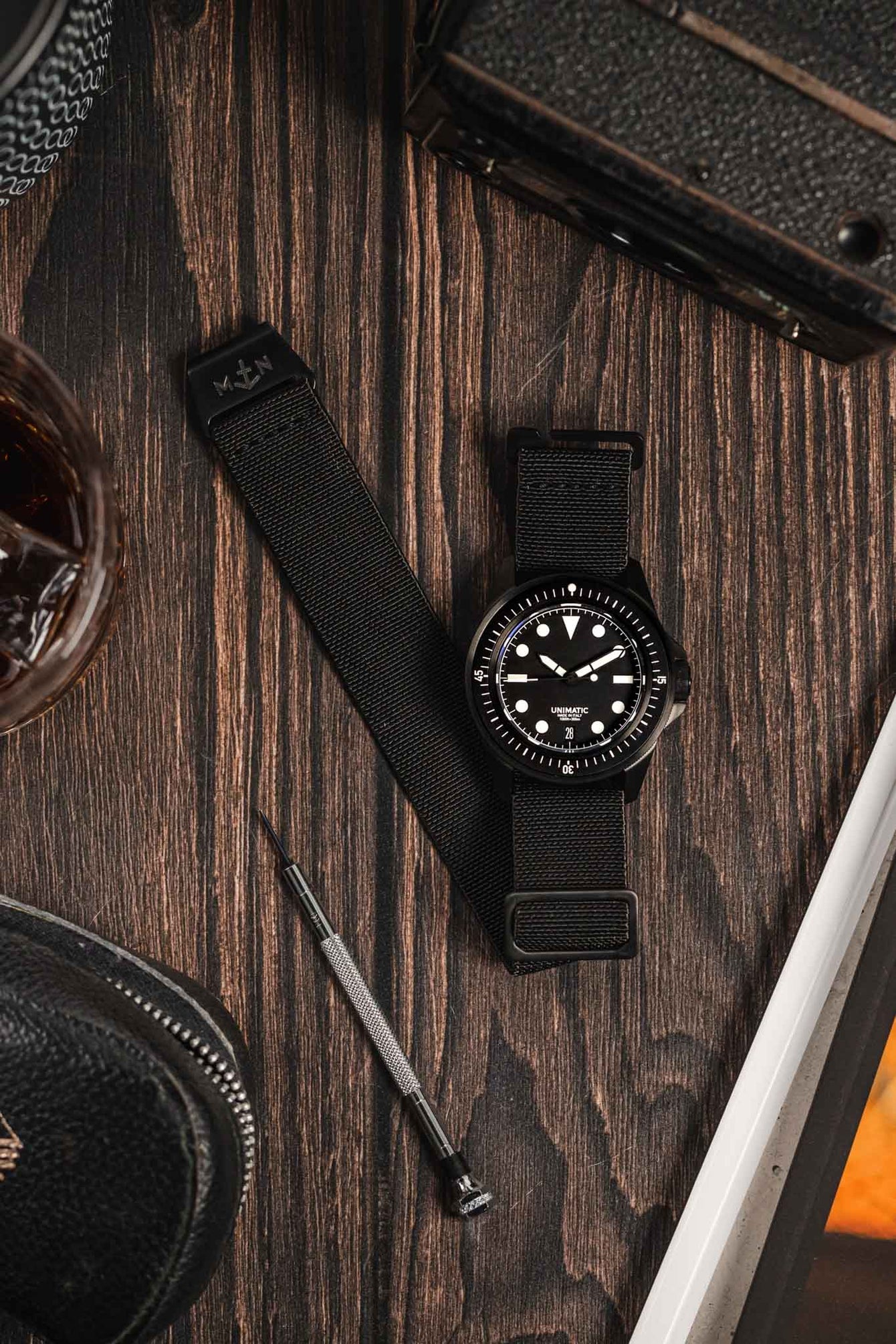 Erika's Originals BLACK OPS MN™ Strap in FULL BLACK - BLACK Hardware