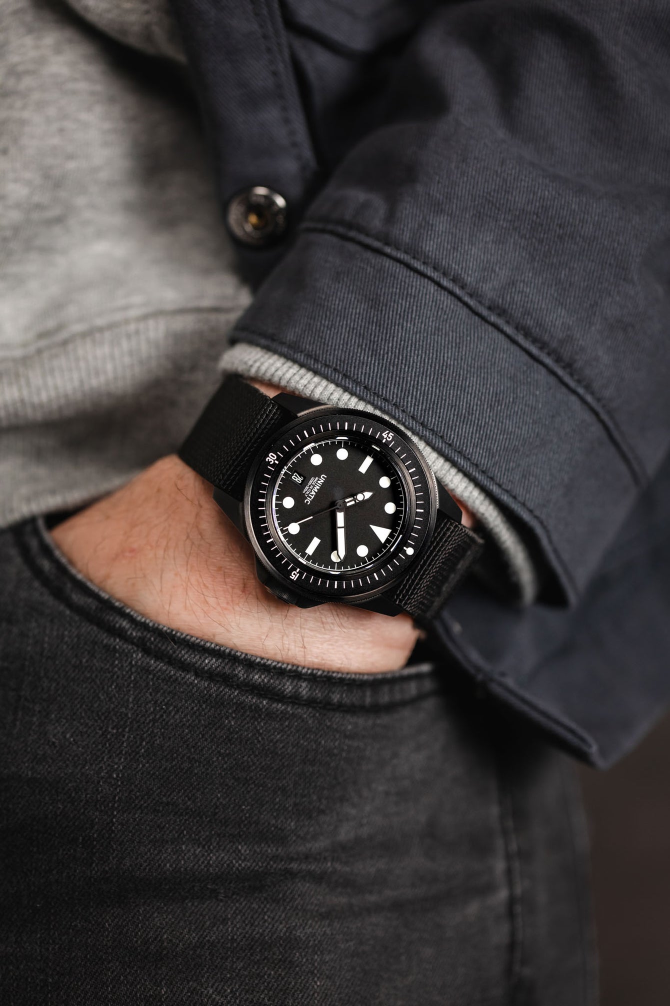 Erika's Originals BLACK OPS MN™ Strap in FULL BLACK - BLACK Hardware