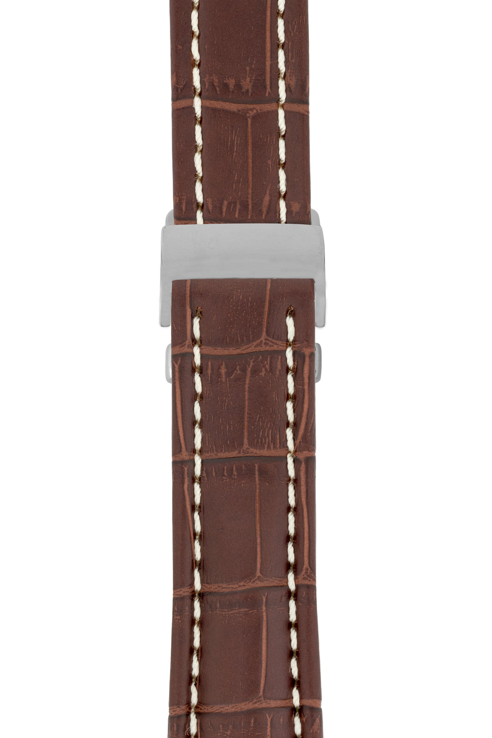 Breitling leather strap hot sale with deployment clasp