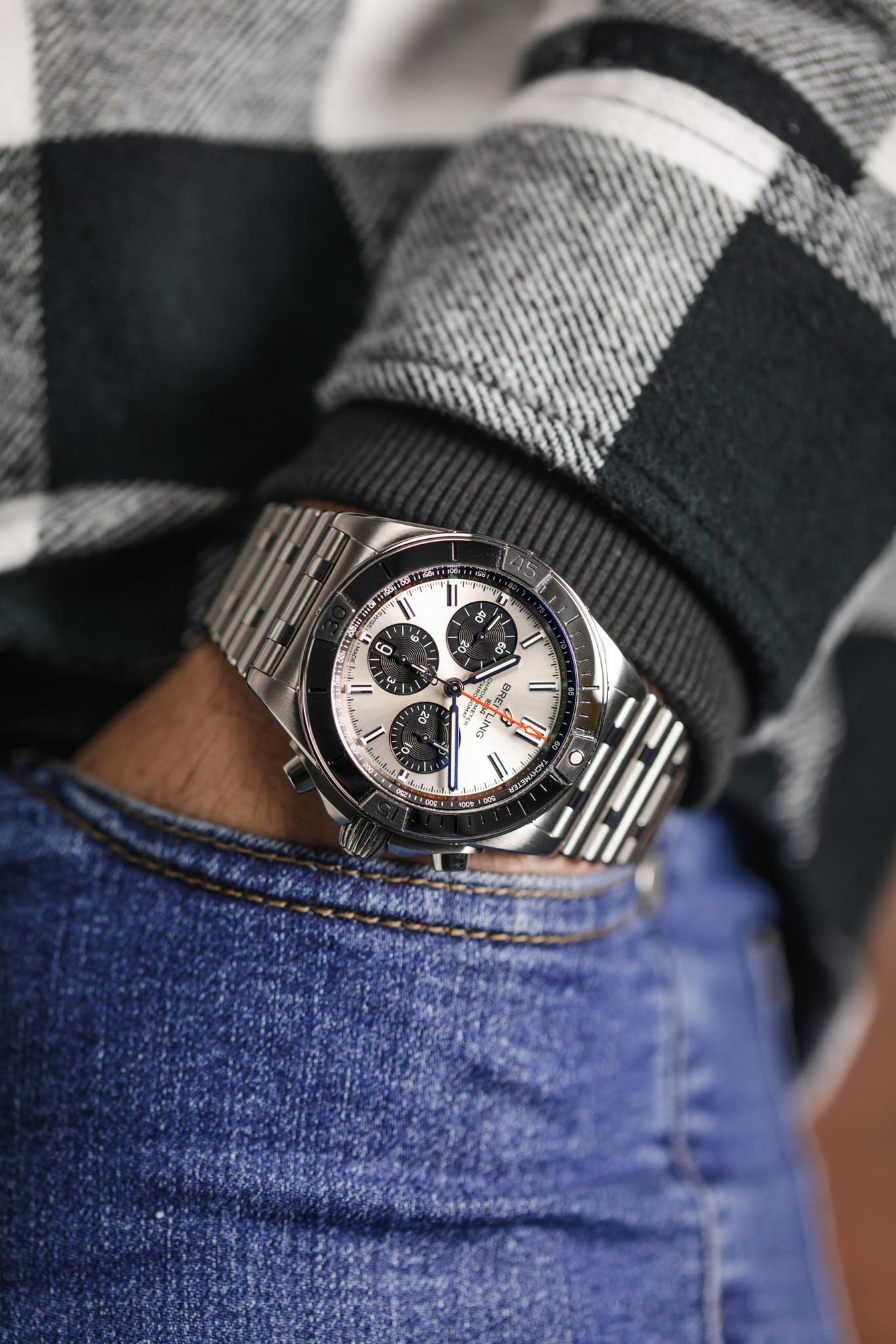 breitling chronomat chronograph watch