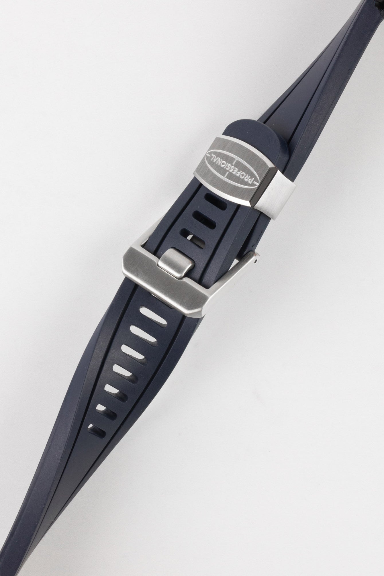 CRAFTER BLUE CB02 Navy Blue Rubber Watch Strap for Seiko Sumo