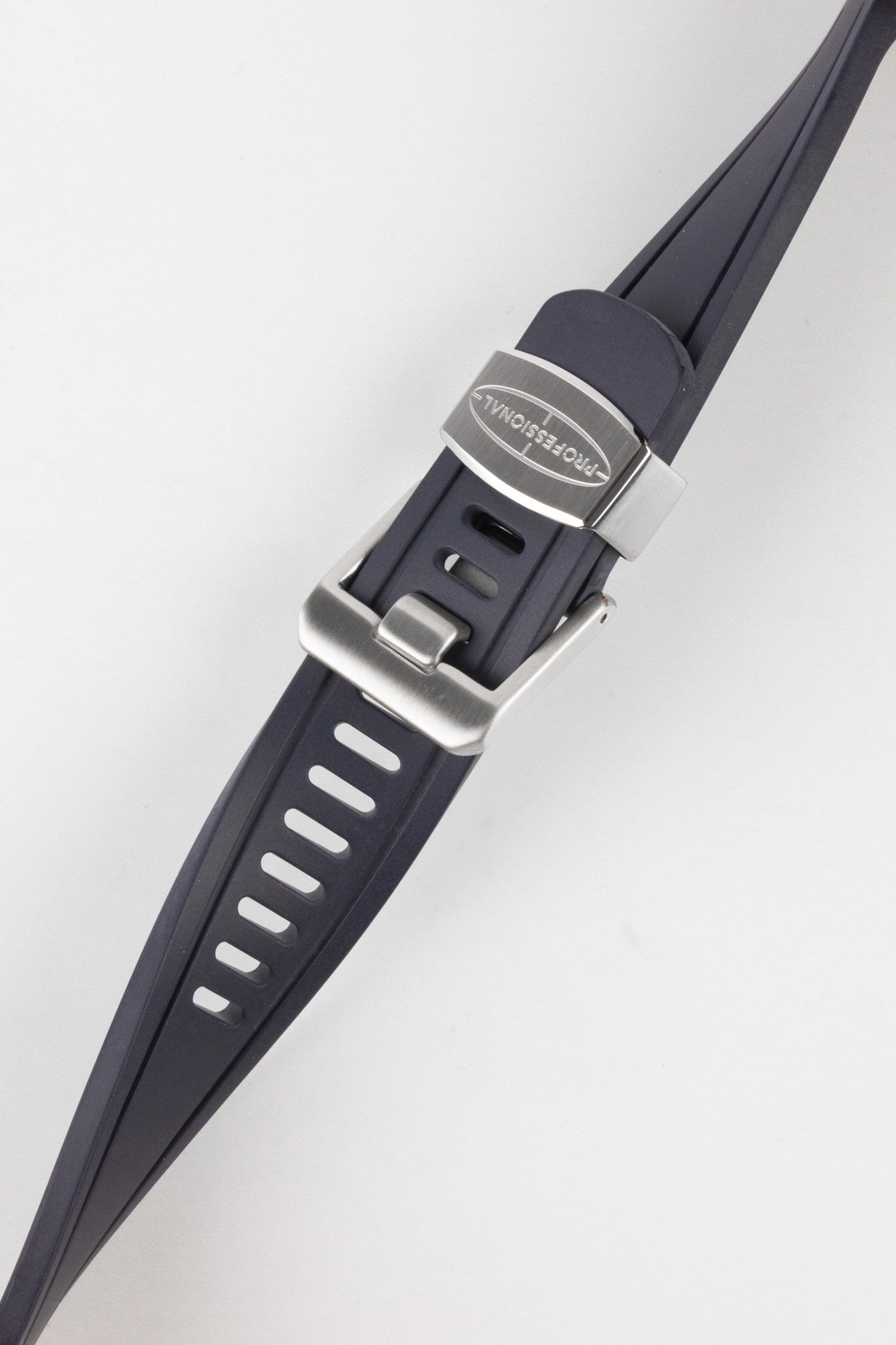 CRAFTER BLUE CB04 Rubber Watch Strap for Seiko Shogun Series – NAVY