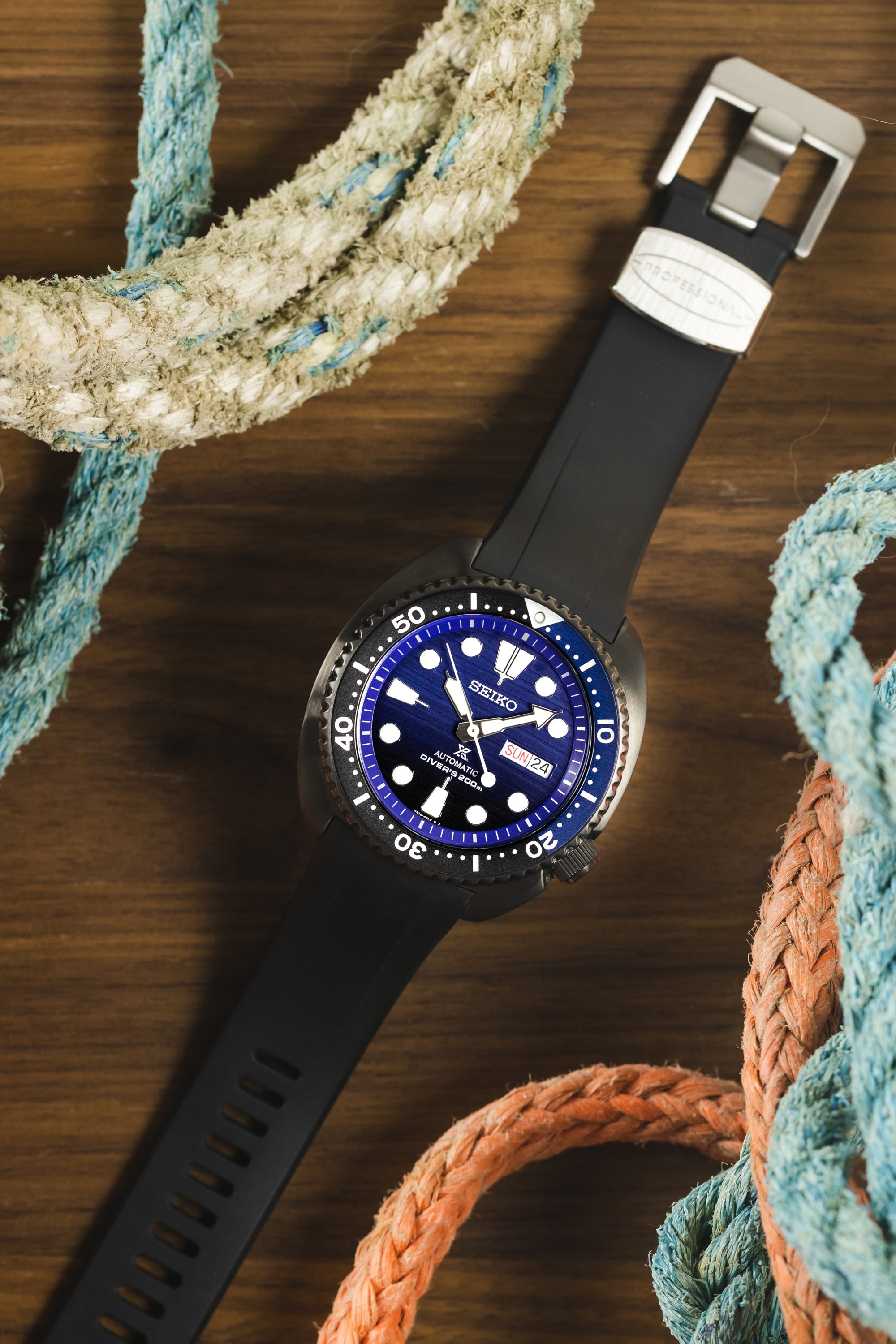 Seiko shop turtle rubber