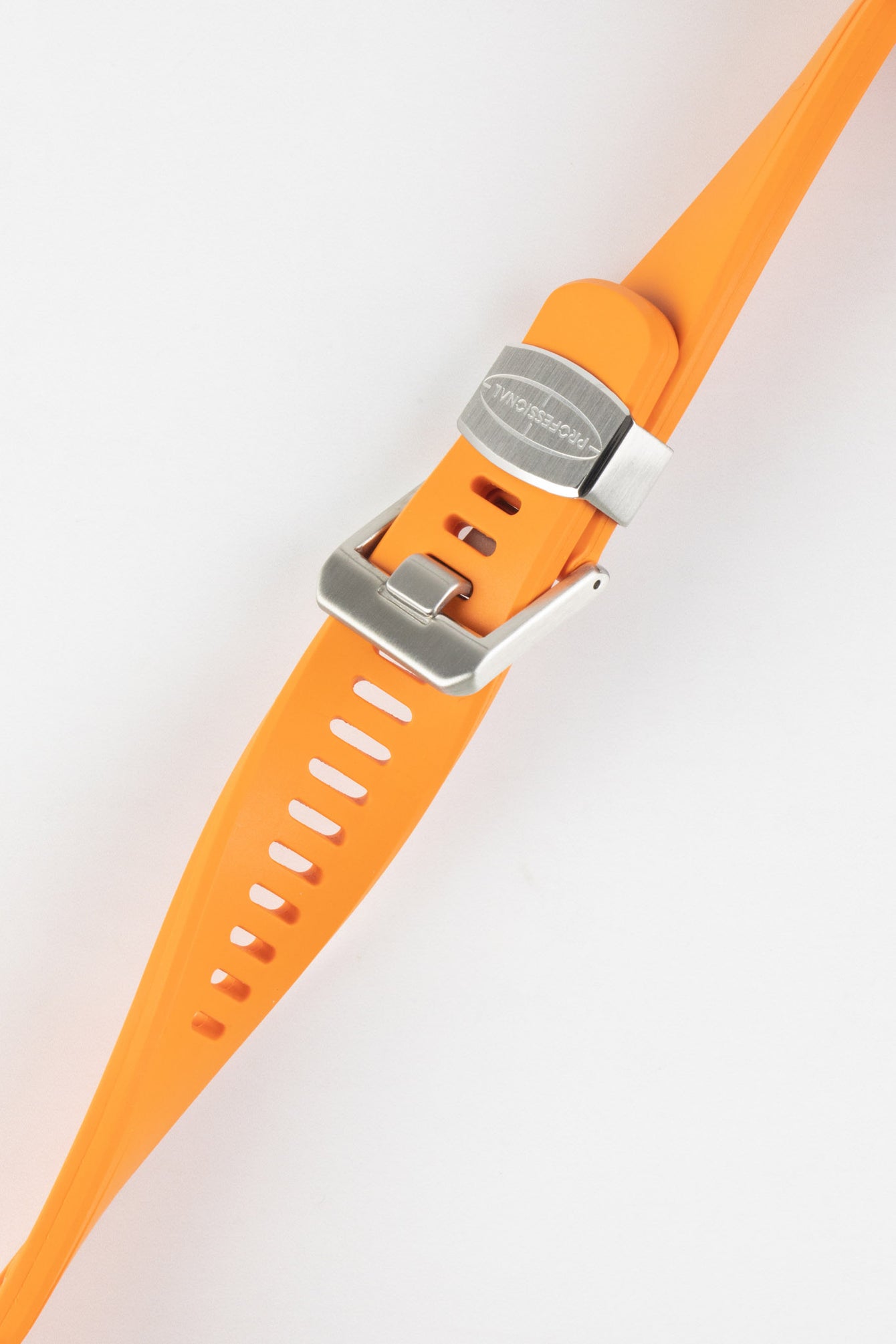 CRAFTER BLUE CB08 Rubber Watch Strap for Seiko "New" Turtle Series – ORANGE