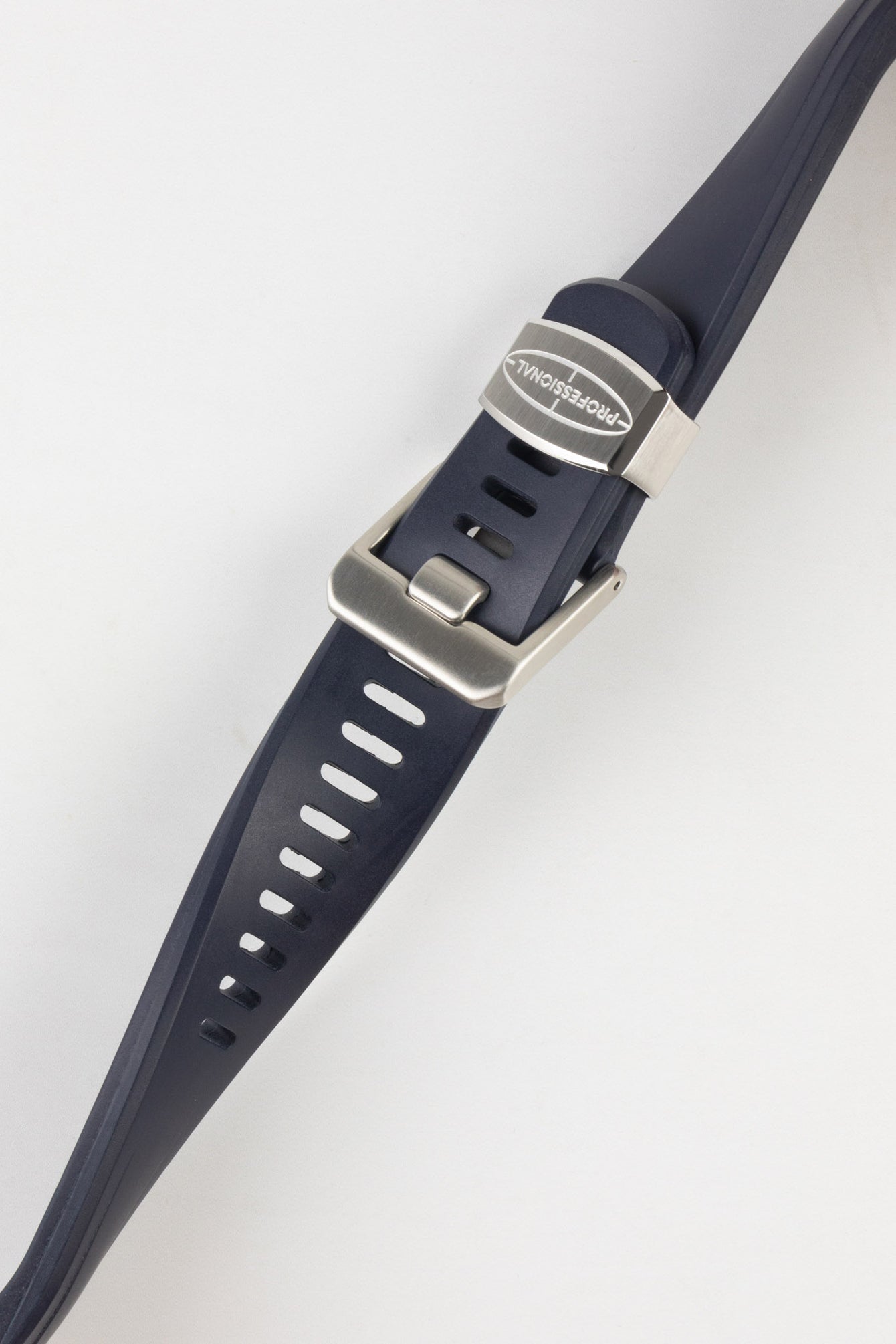 Navy Rubber Watch Strap