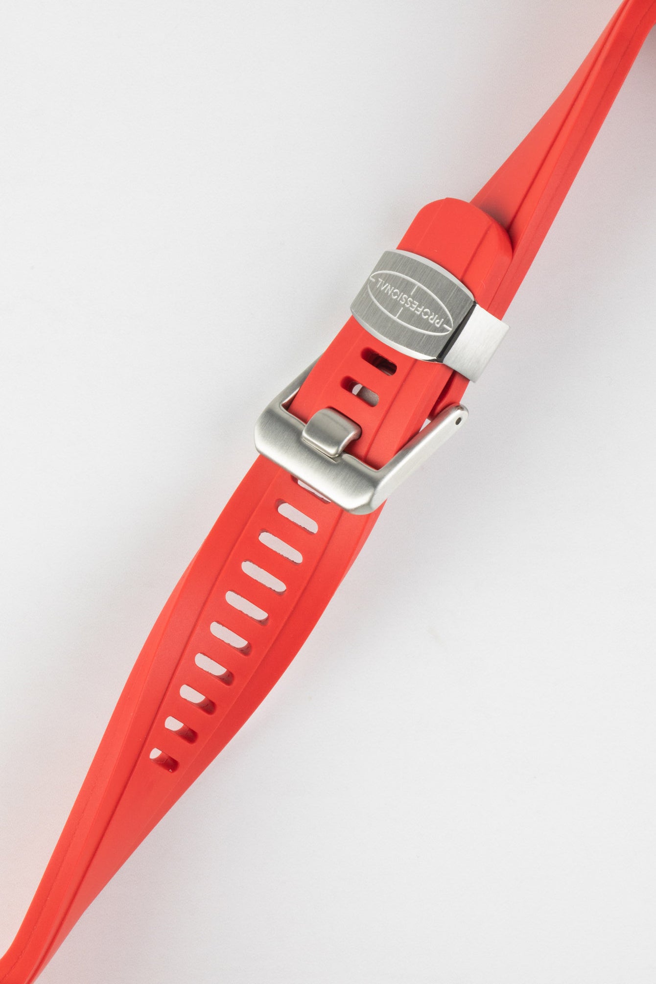 red watch strap 