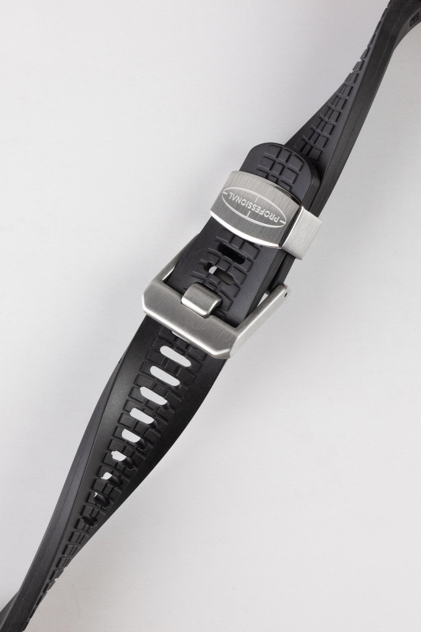 crafter blue rubber watch strap