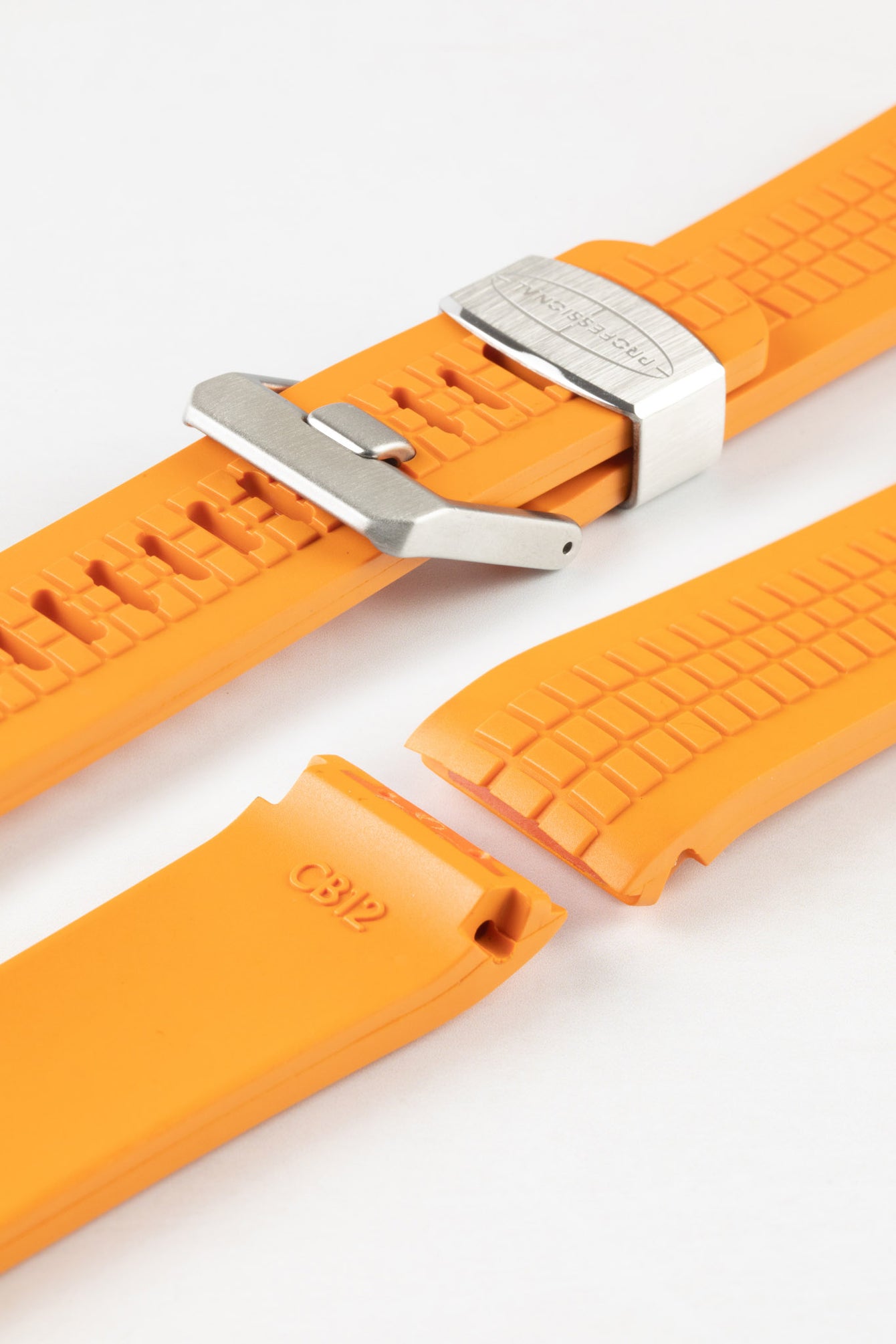 orange rubber strap 