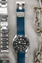 CRAFTER BLUE CB13 Rubber Watch Strap for Seiko MM200 Series – NAVY with Rubber Keepers