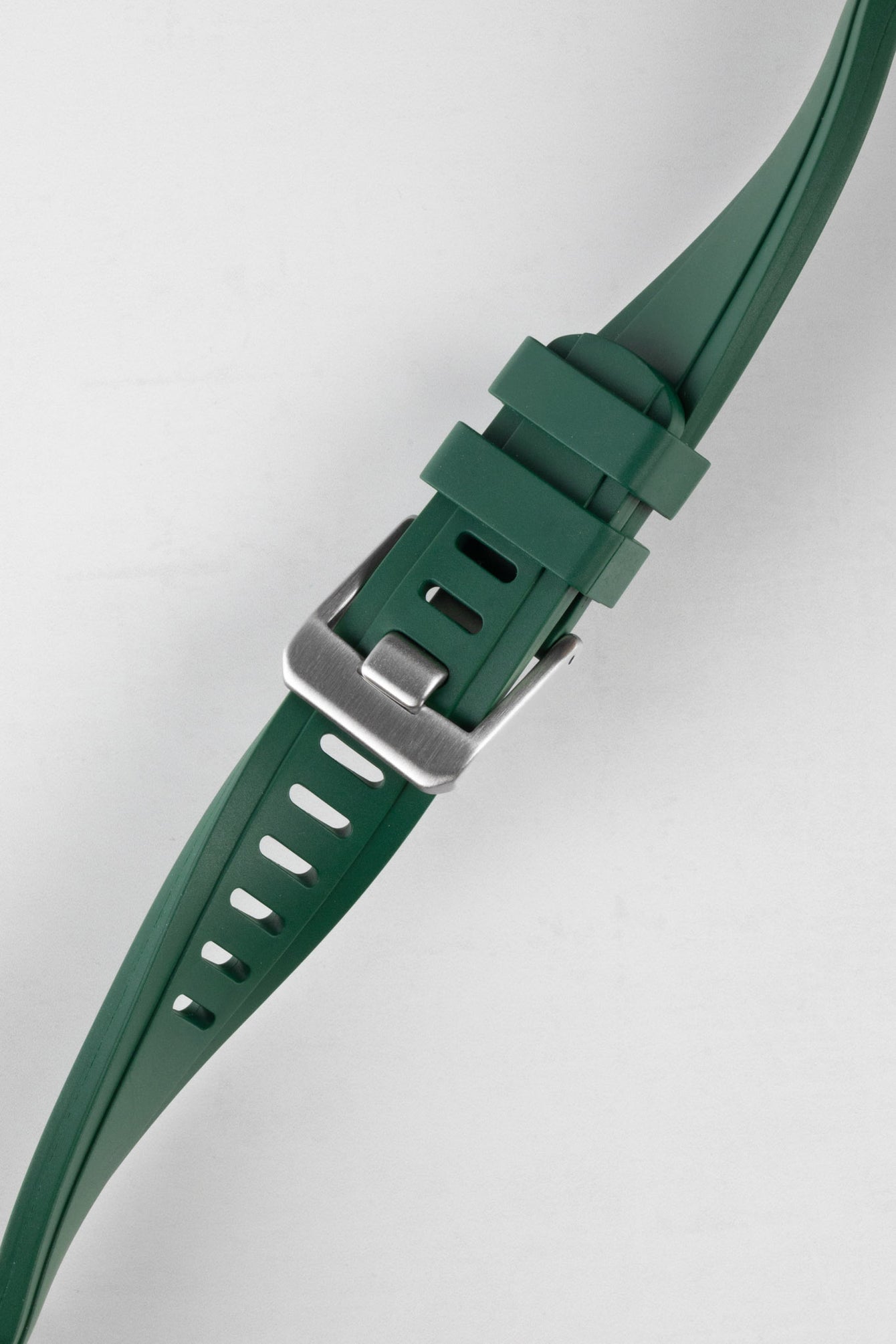 green rubber strap rolex 