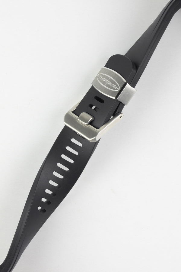 CRAFTER BLUE Rubber Watch Strap for Tudor Black Bay Series – Black ...