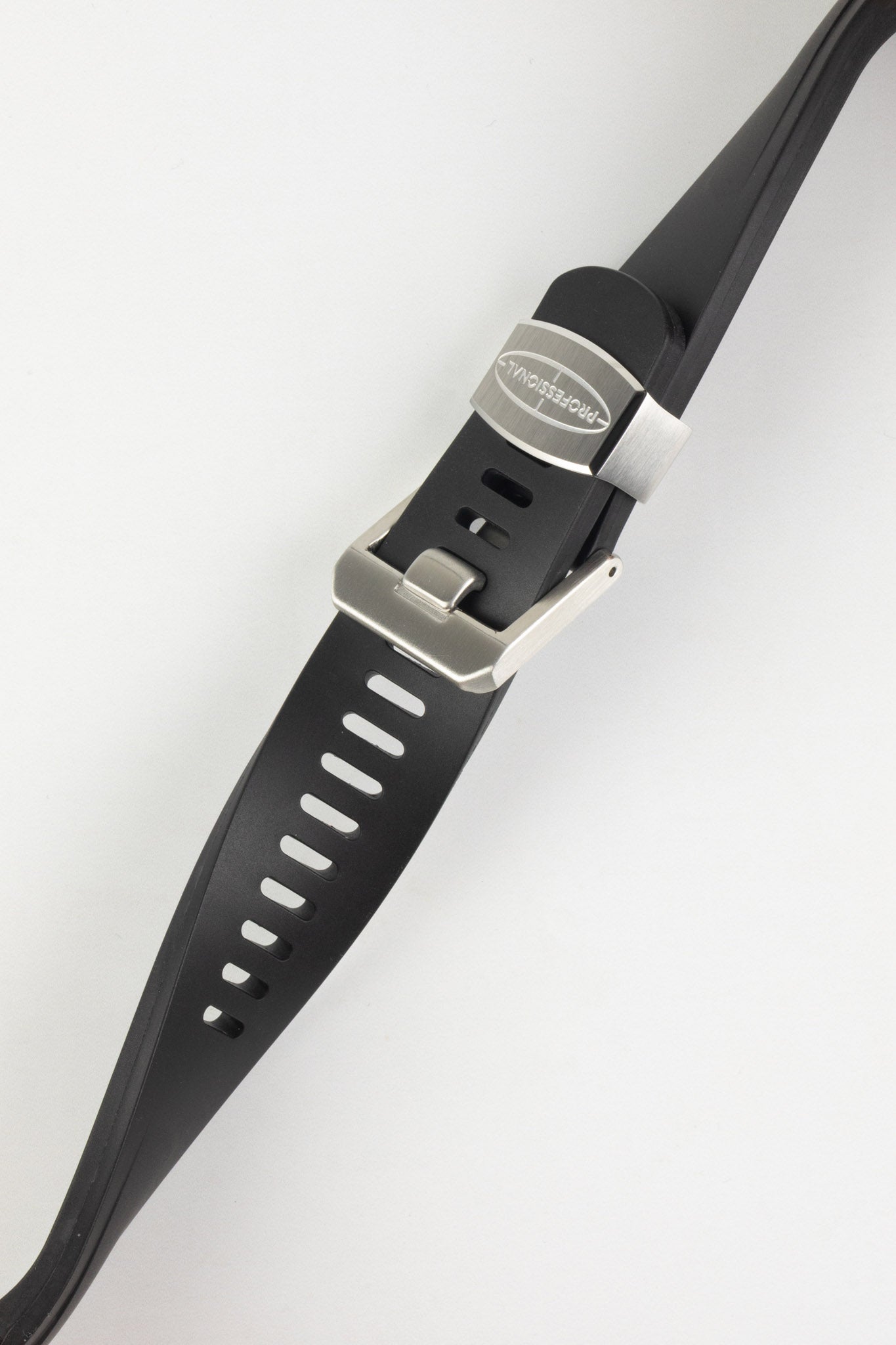 CRAFTER BLUE Rubber Watch Strap for Tudor Pelagos Series – Black