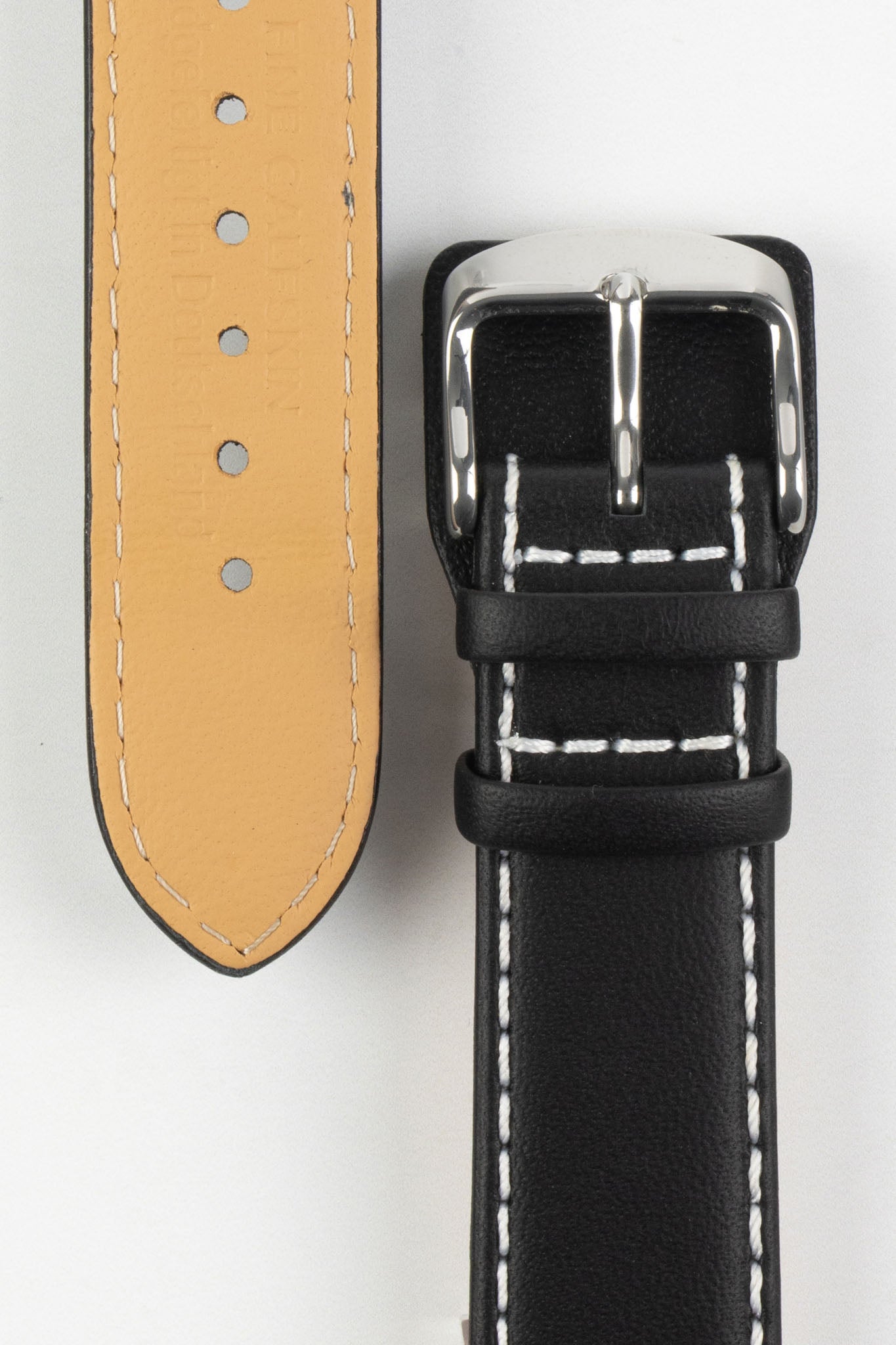 Denver Calf Leather Watch Strap Di Modell WatchObsession