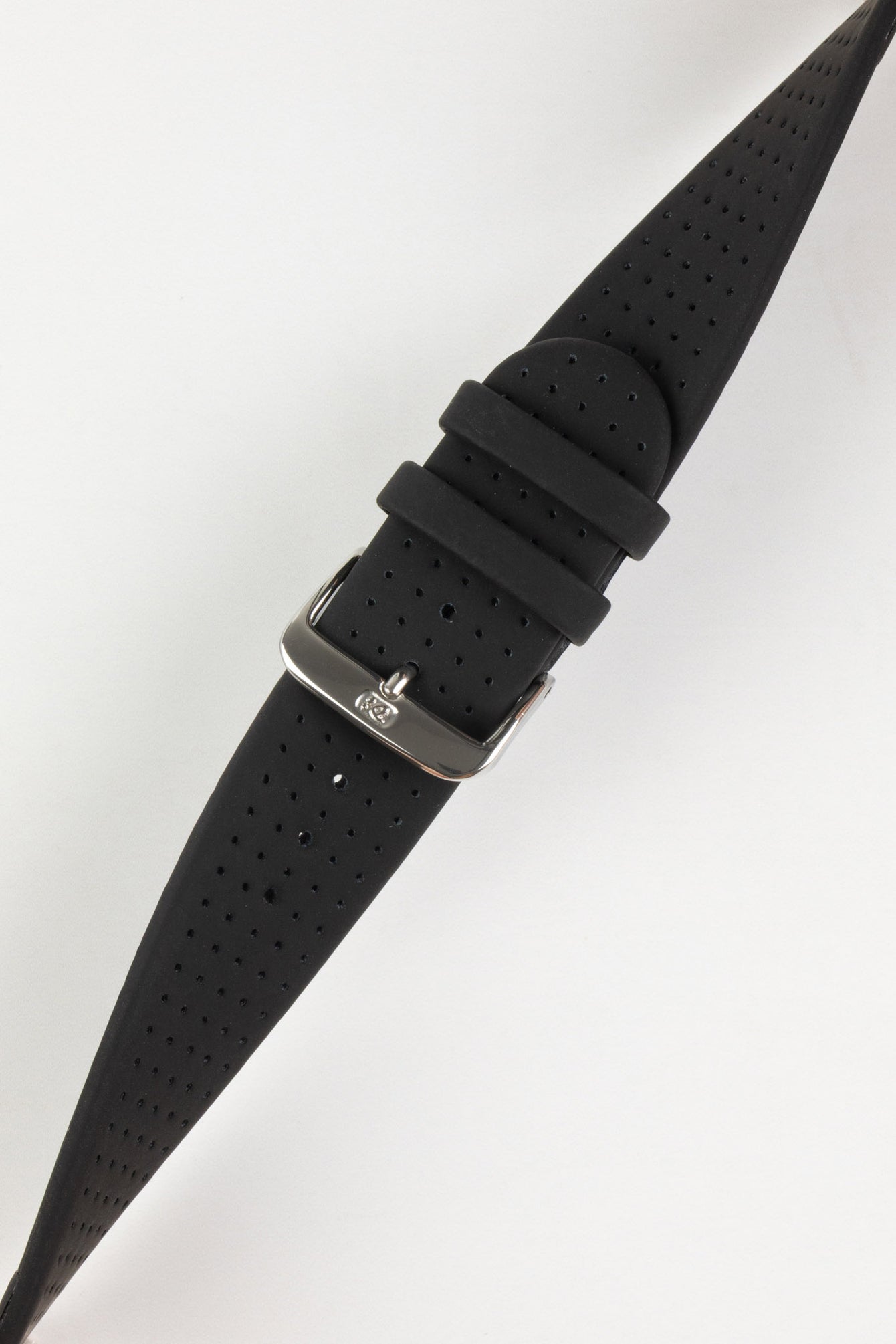 Di-Modell DESIGN Waterproof Sport Leather Watch Strap in BLACK