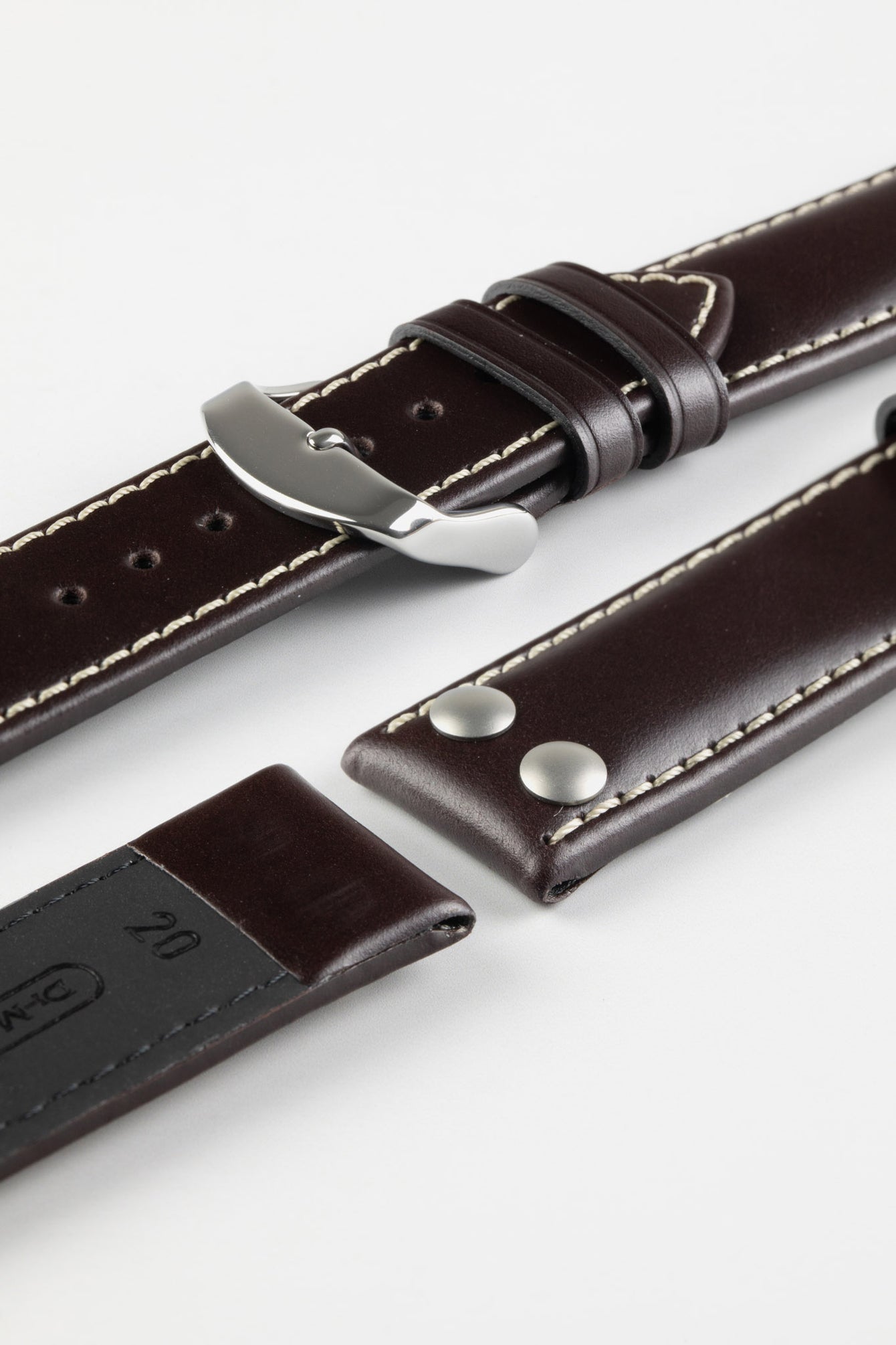 Di-Modell IKARUS Pilot Sport Watch Strap in BROWN