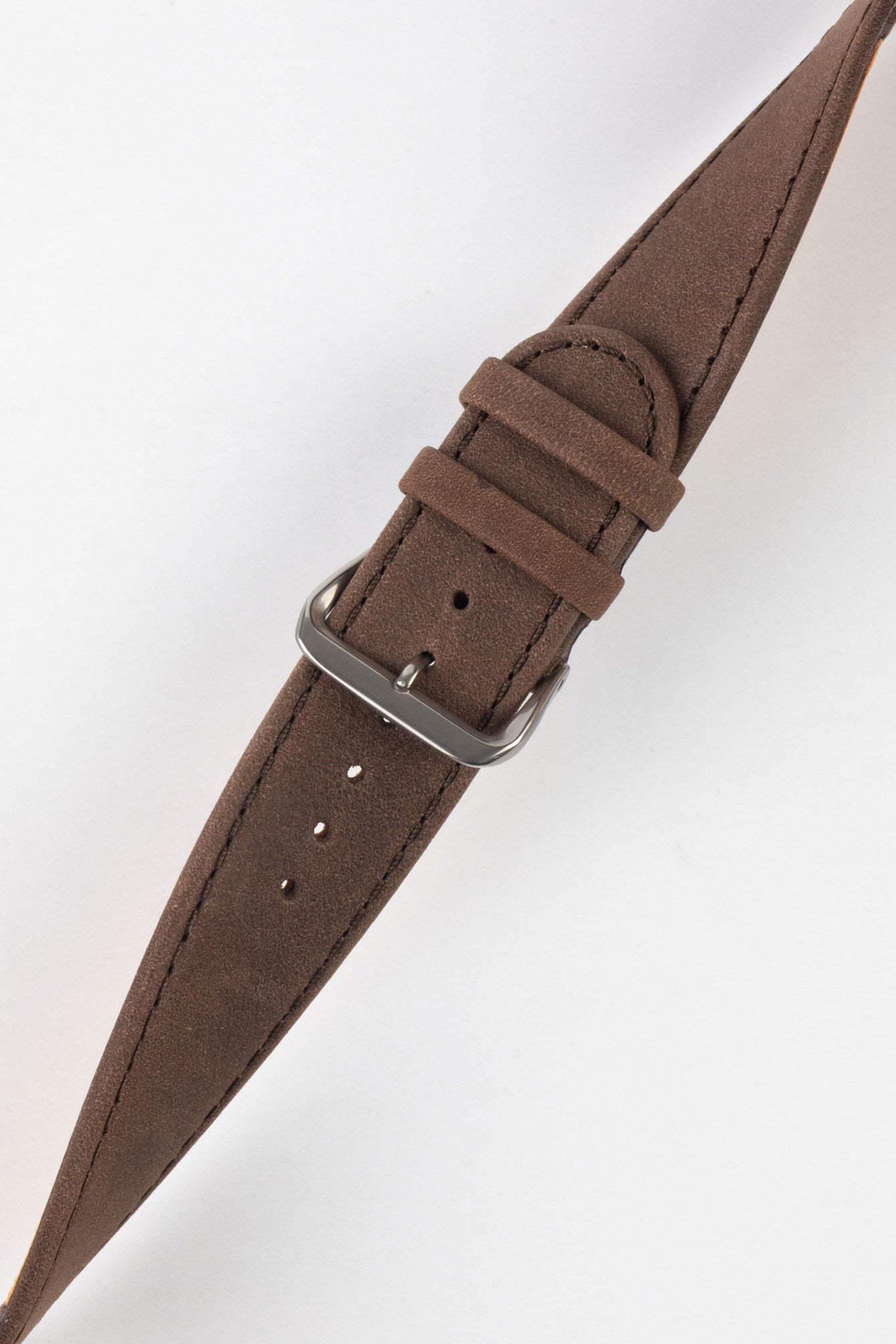 Di-Modell NATURAL Anti-Allergic Leather Watch Strap in BROWN