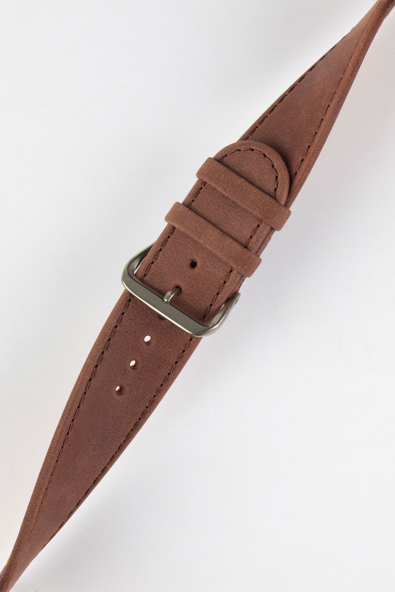 Di-Modell NATURAL Anti-Allergic Leather Watch Strap in GOLD BROWN