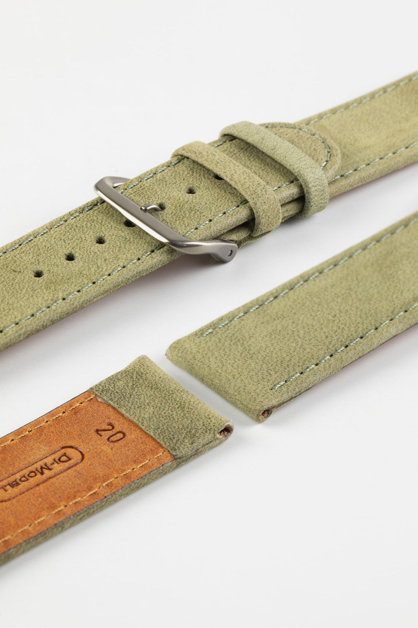 natural leather watch strap 