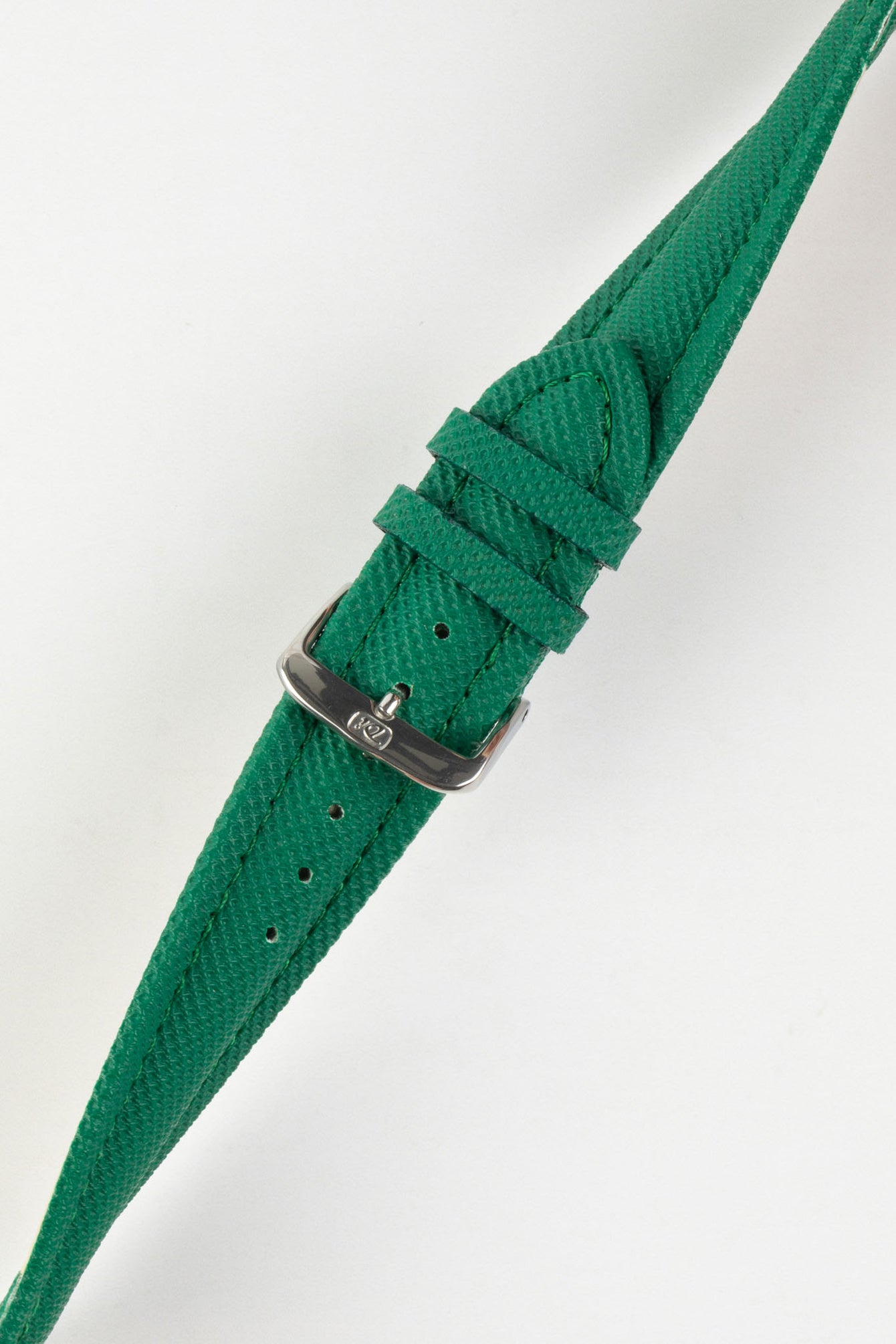 Di-Modell TRAVELLER PU Nylon Waterproof Watch Strap in DARK GREEN