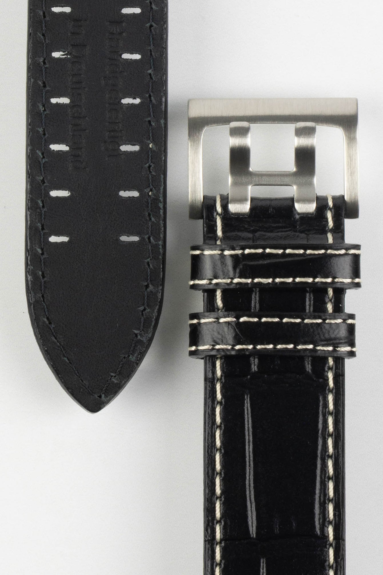 Di-Modell VENEZUELA Pilot Sport Watch Strap in BLACK