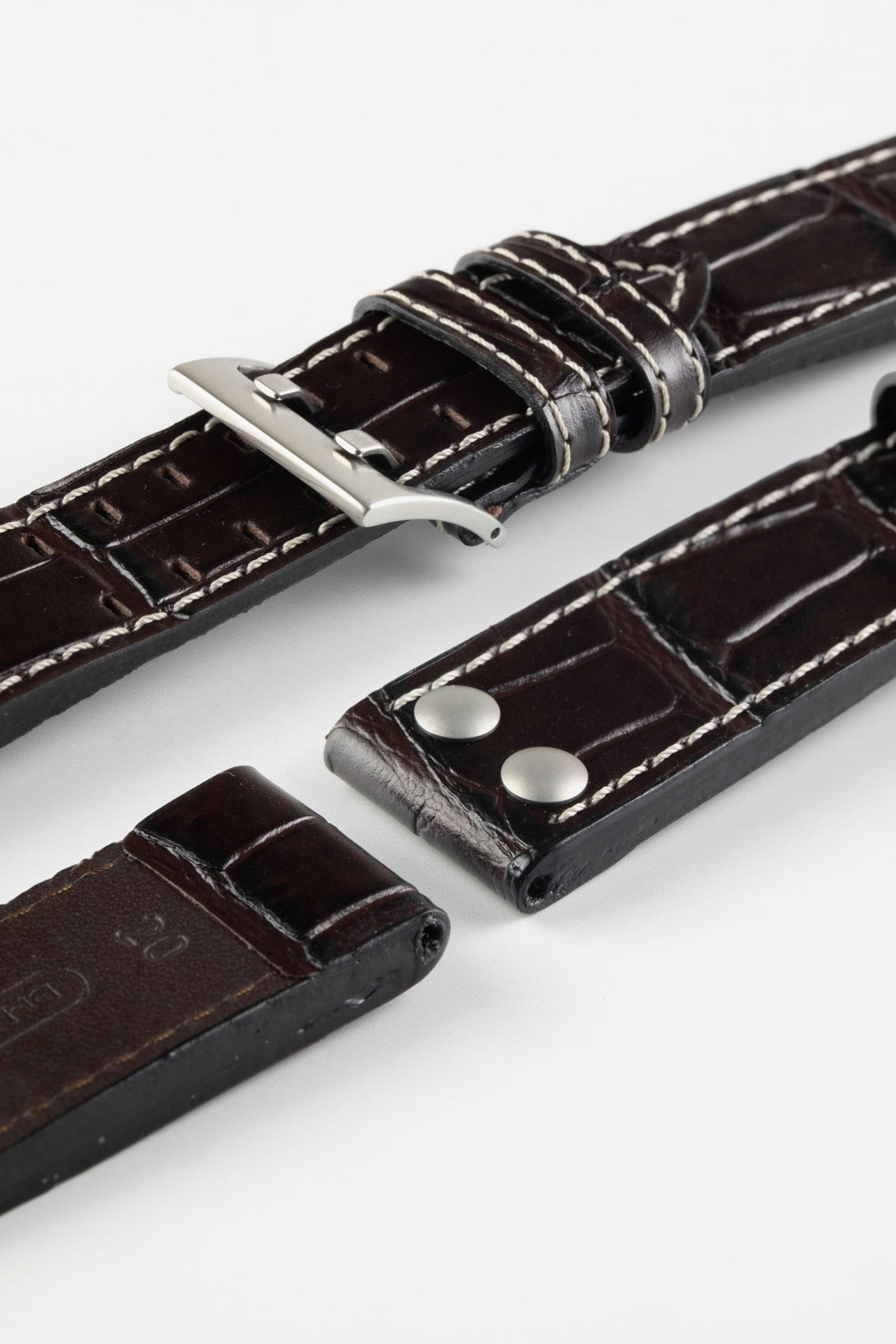 Di-Modell VENEZUELA Pilot Sport Watch Strap in BROWN