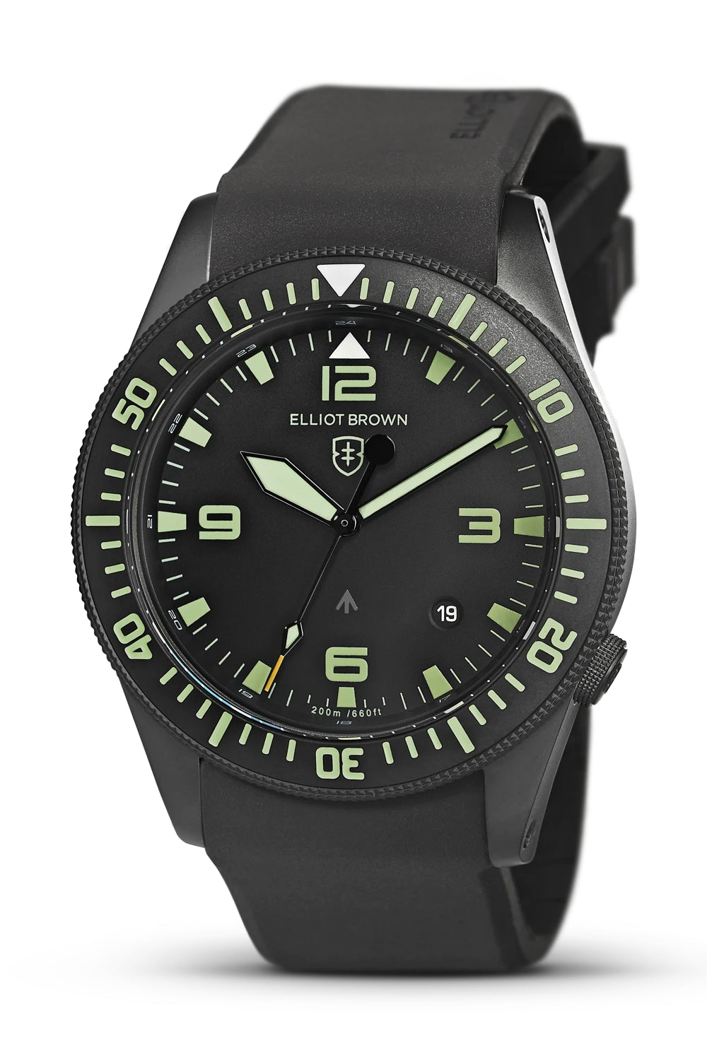 elliot brown gunmetal grey watch