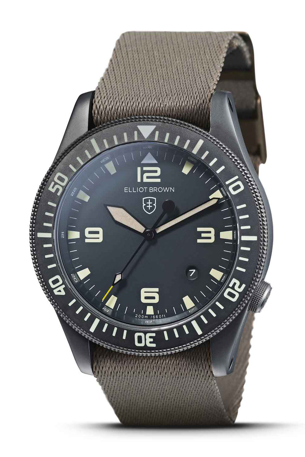 Elliot Brown Watch | Gunmetal Grey | Watch Obsession UK