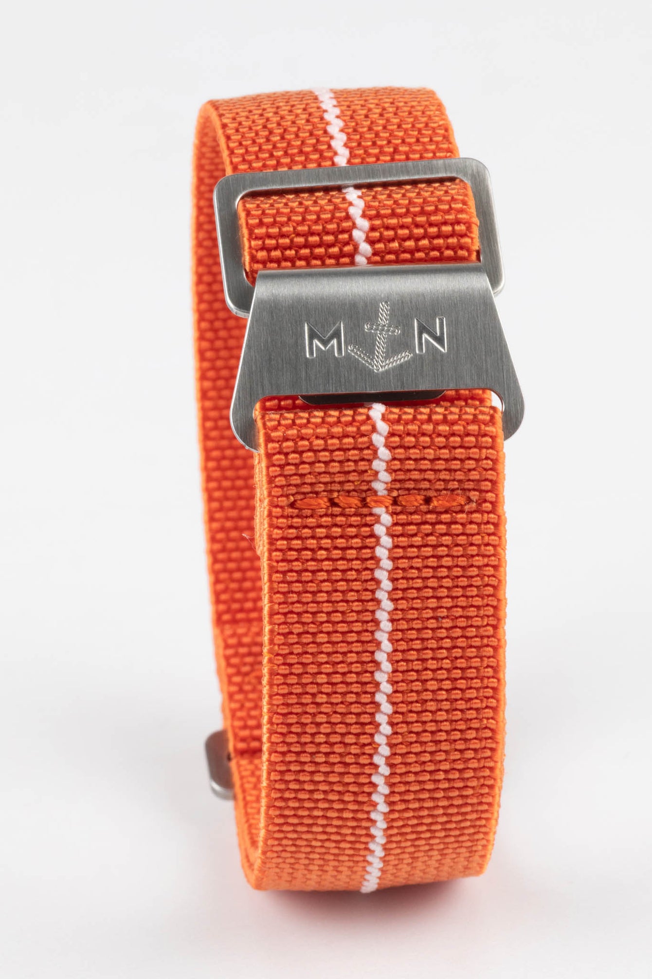 Erika's Originals ORANGE MN™ Strap with LUMED Centerline - BRUSHED Hardware