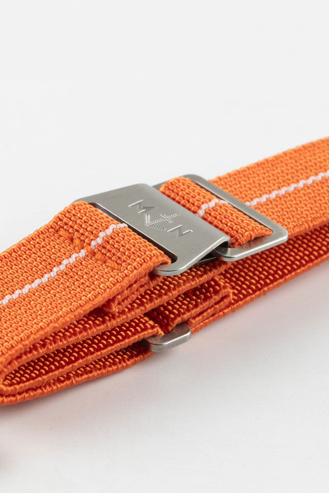 Erika's Originals ORANGE MN™ Strap with LUMED Centerline - BRUSHED Hardware