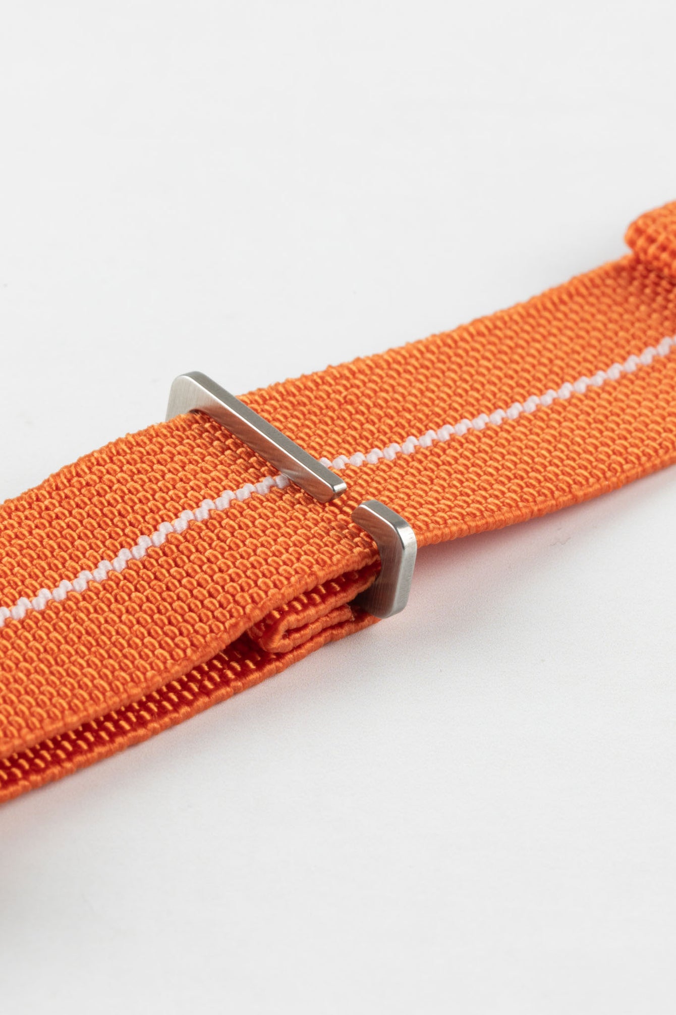 Erika's Originals ORANGE MN™ Strap with LUMED Centerline - BRUSHED Hardware