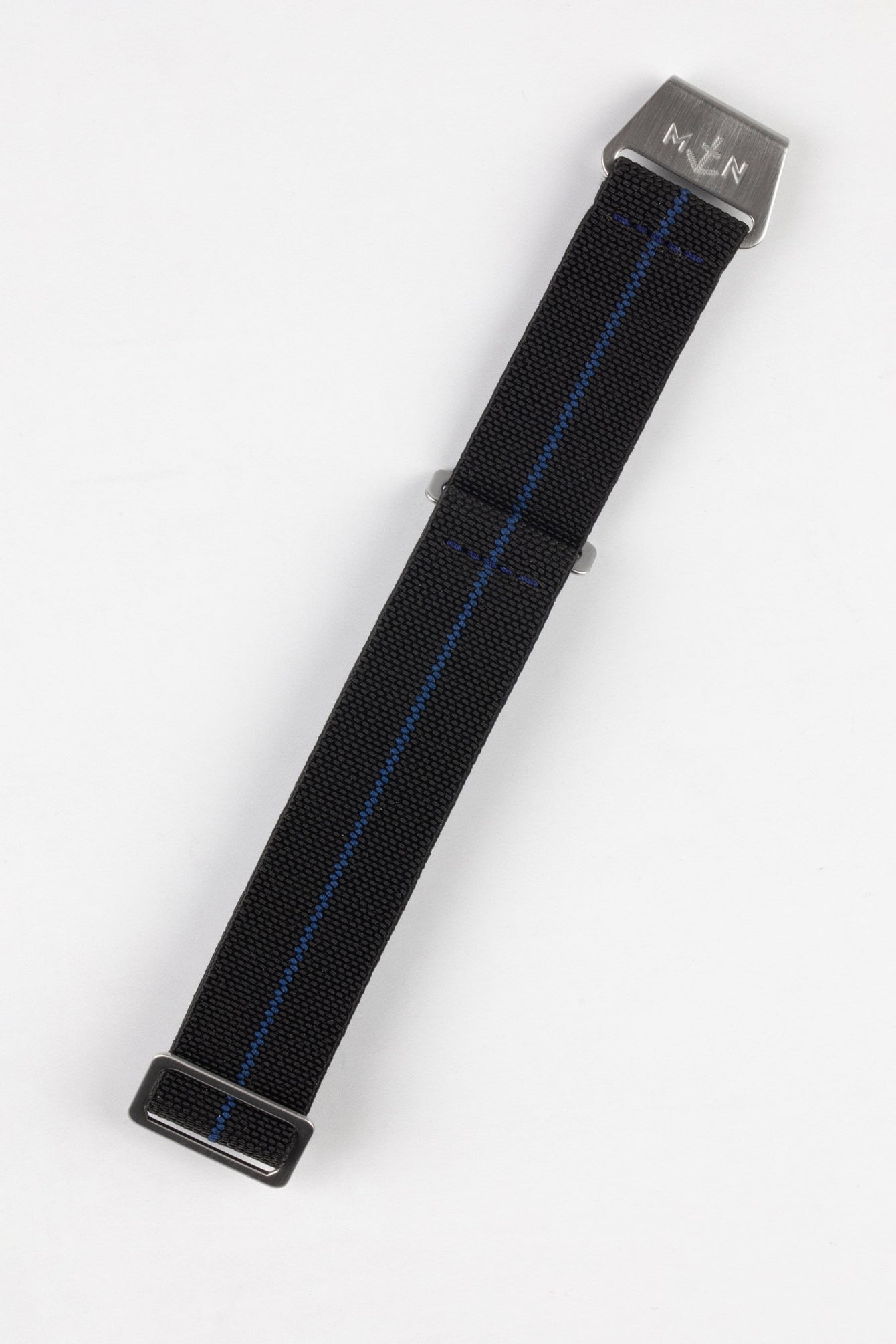 Erika's Originals BLACK OPS MN™ Strap with NAVY Centerline - BRUSHED Hardware