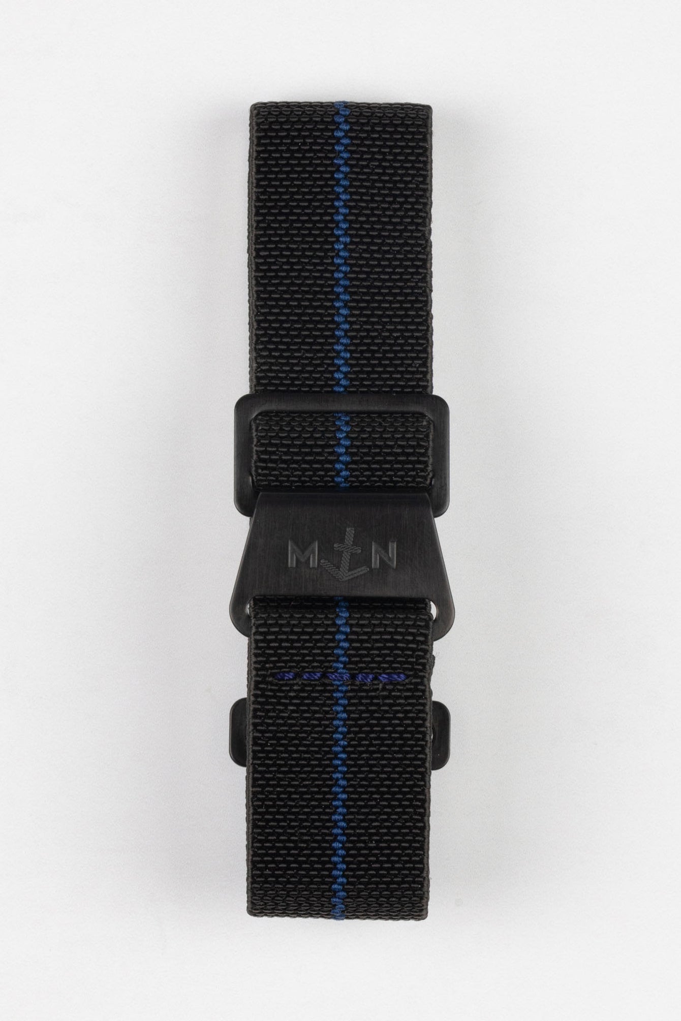 Erika's Originals BLACK OPS MN™ Strap with NAVY Centerline - BLACK Hardware