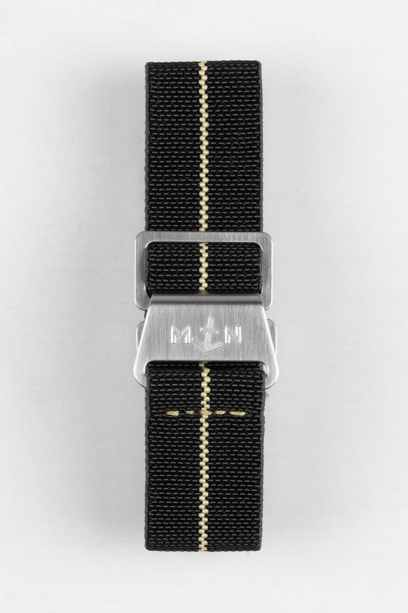 Erika's Originals BLACK OPS MN™ Strap with SAND Centerline - BRUSHED Hardware