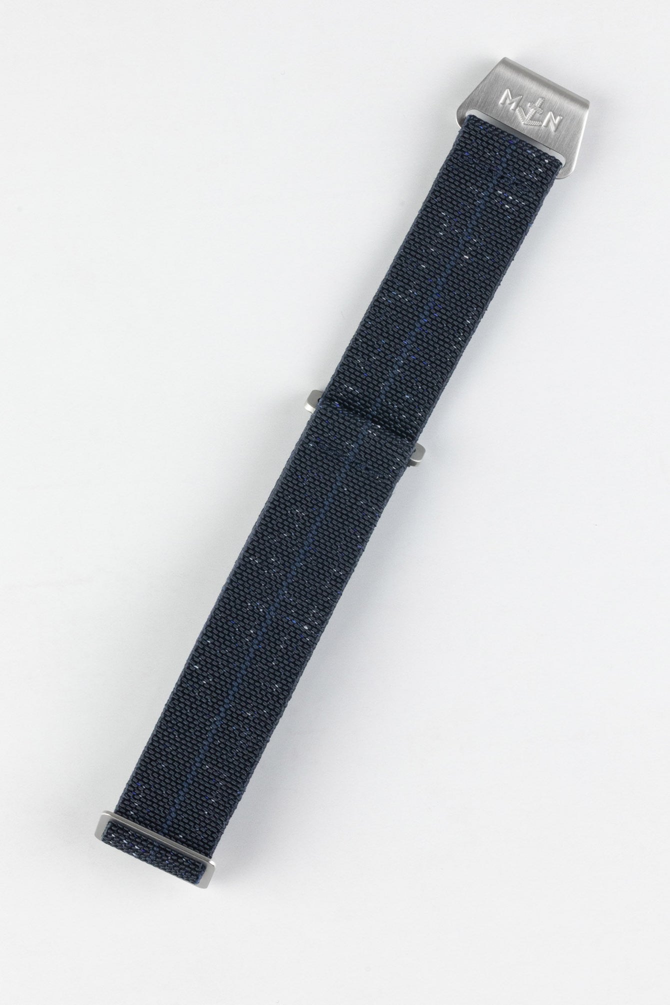 Erika's Originals INDIGO DENIM MN™ Strap in TWO-TONE DENIM - BRUSHED Hardware