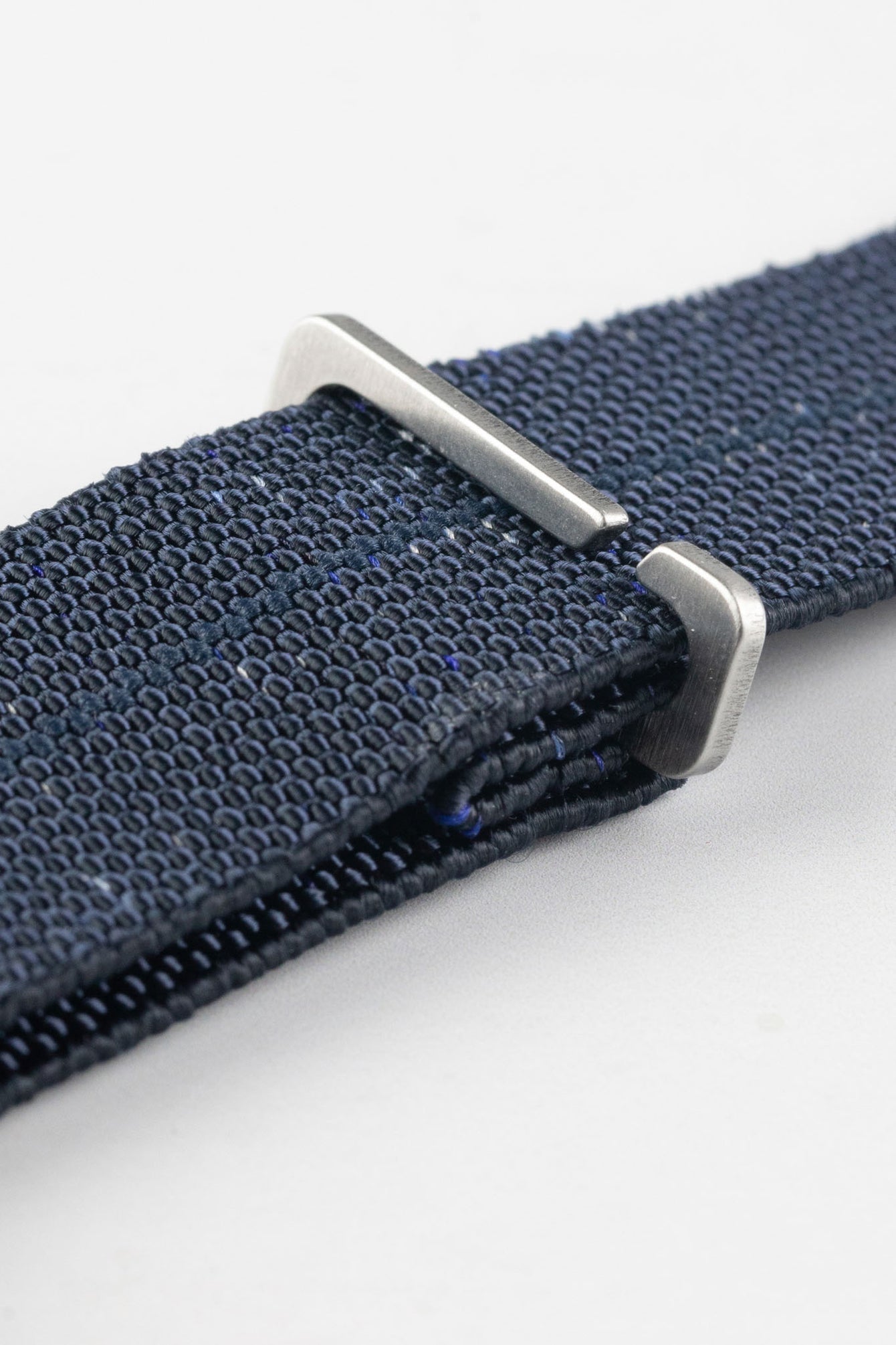 Erika's Originals INDIGO DENIM MN™ Strap in TWO-TONE DENIM - BRUSHED Hardware