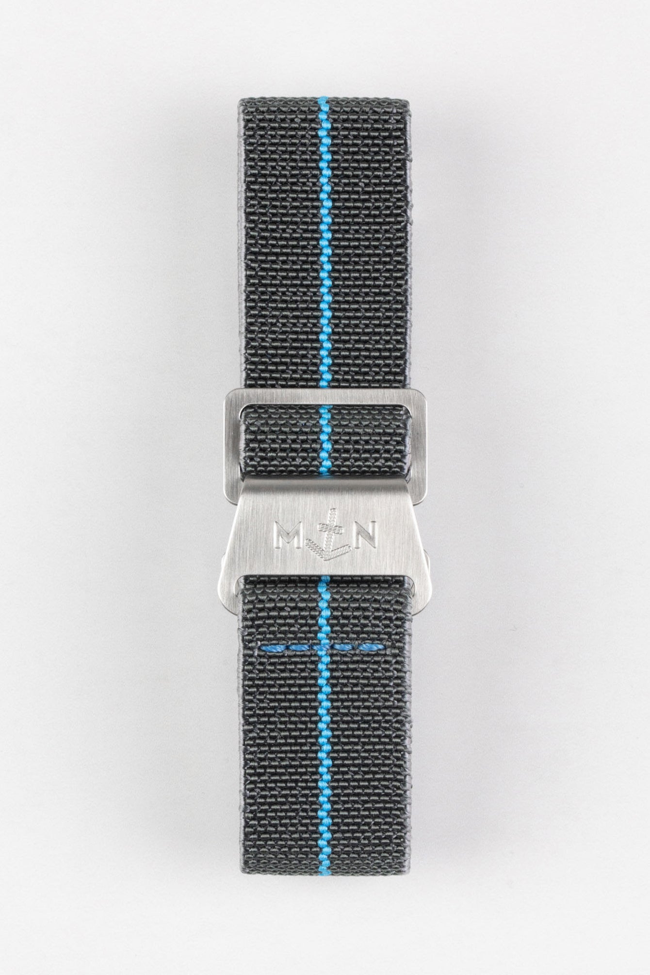 Erika's Originals MIRAGE MN™ Strap with TURQUOISE Centerline - BRUSHED Hardware